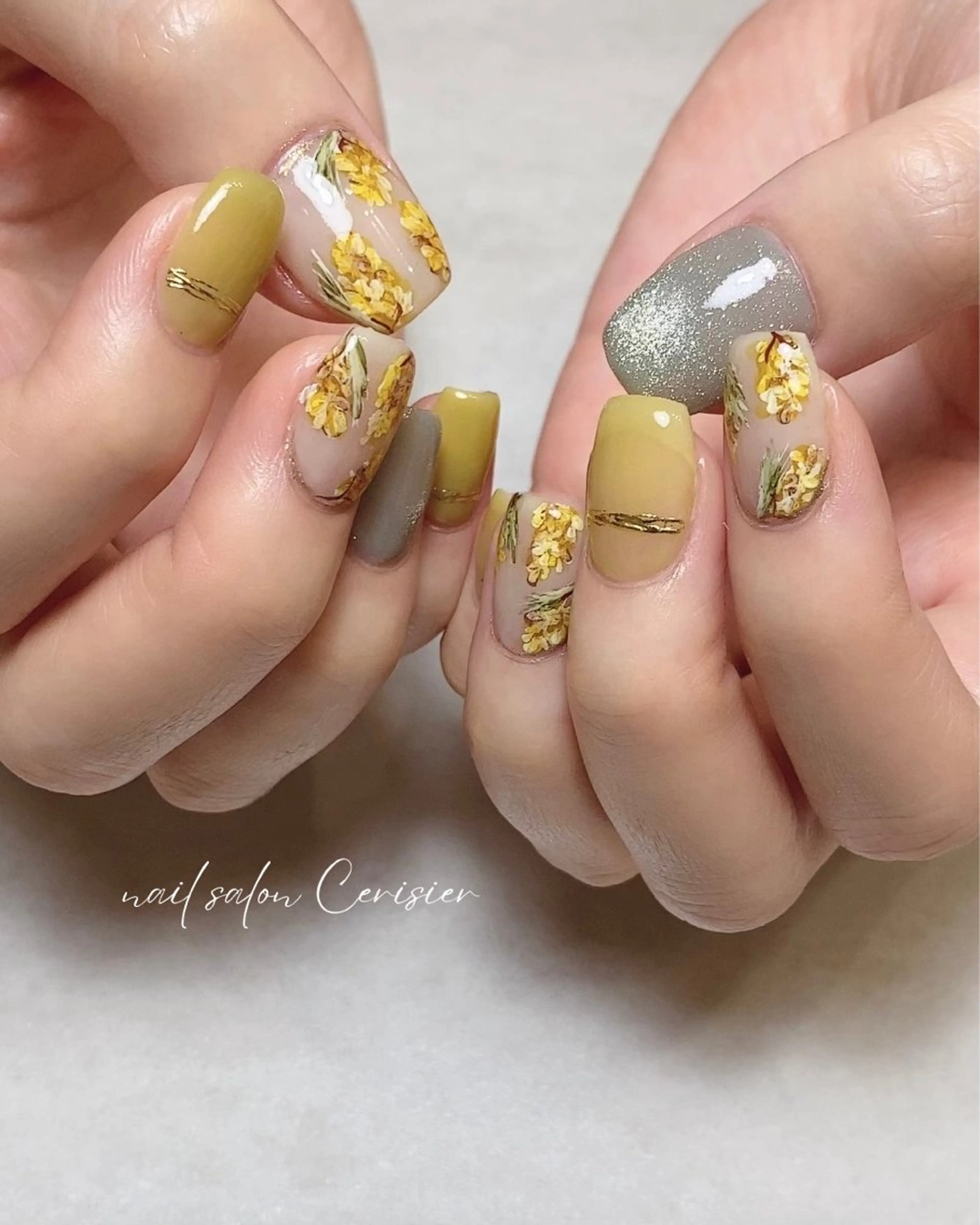 ネイル ハンドネイル cerisier nailのネイルデザイン