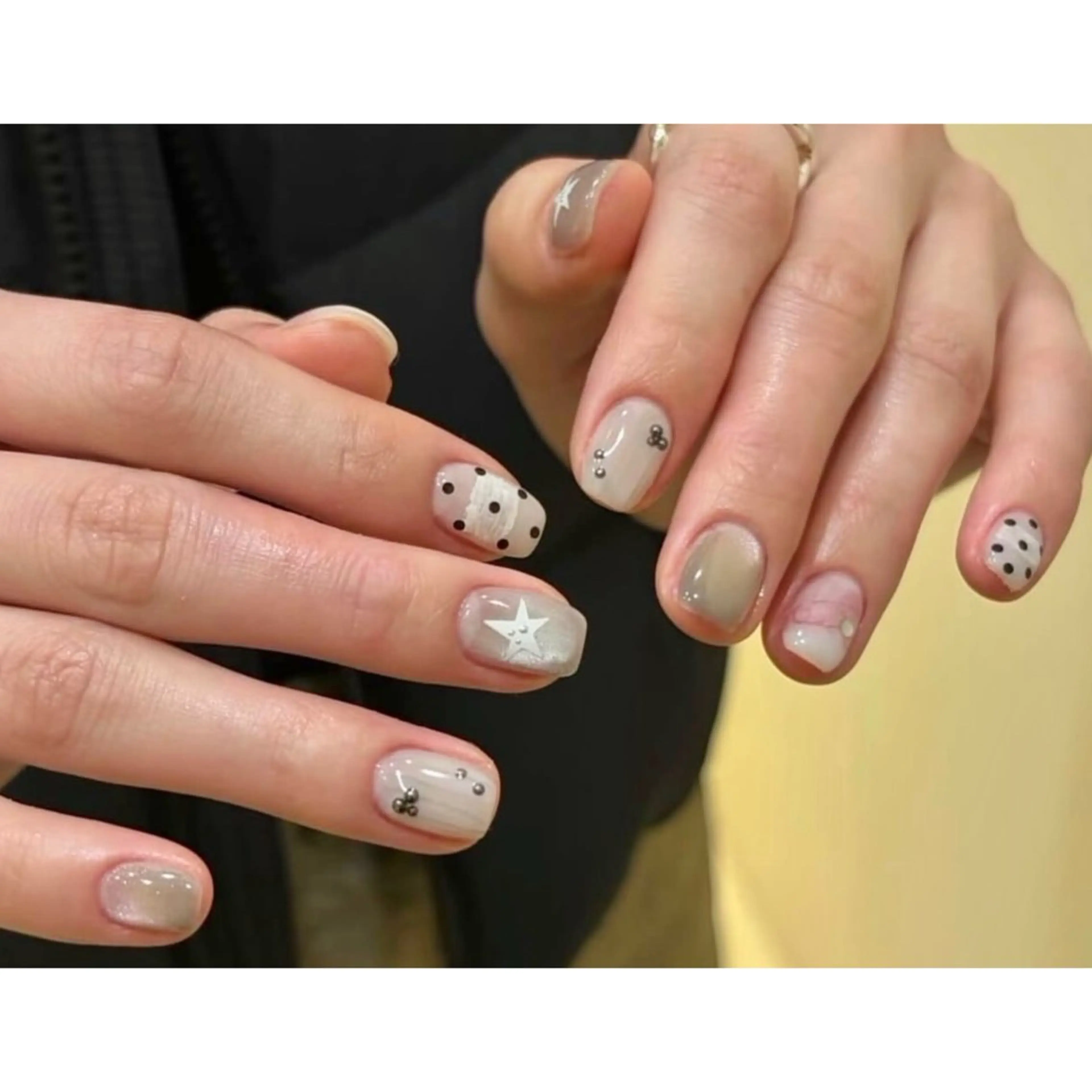 ネイル ハンドネイル ⏦Little 𐙚 Nail⏦のネイルデザイン