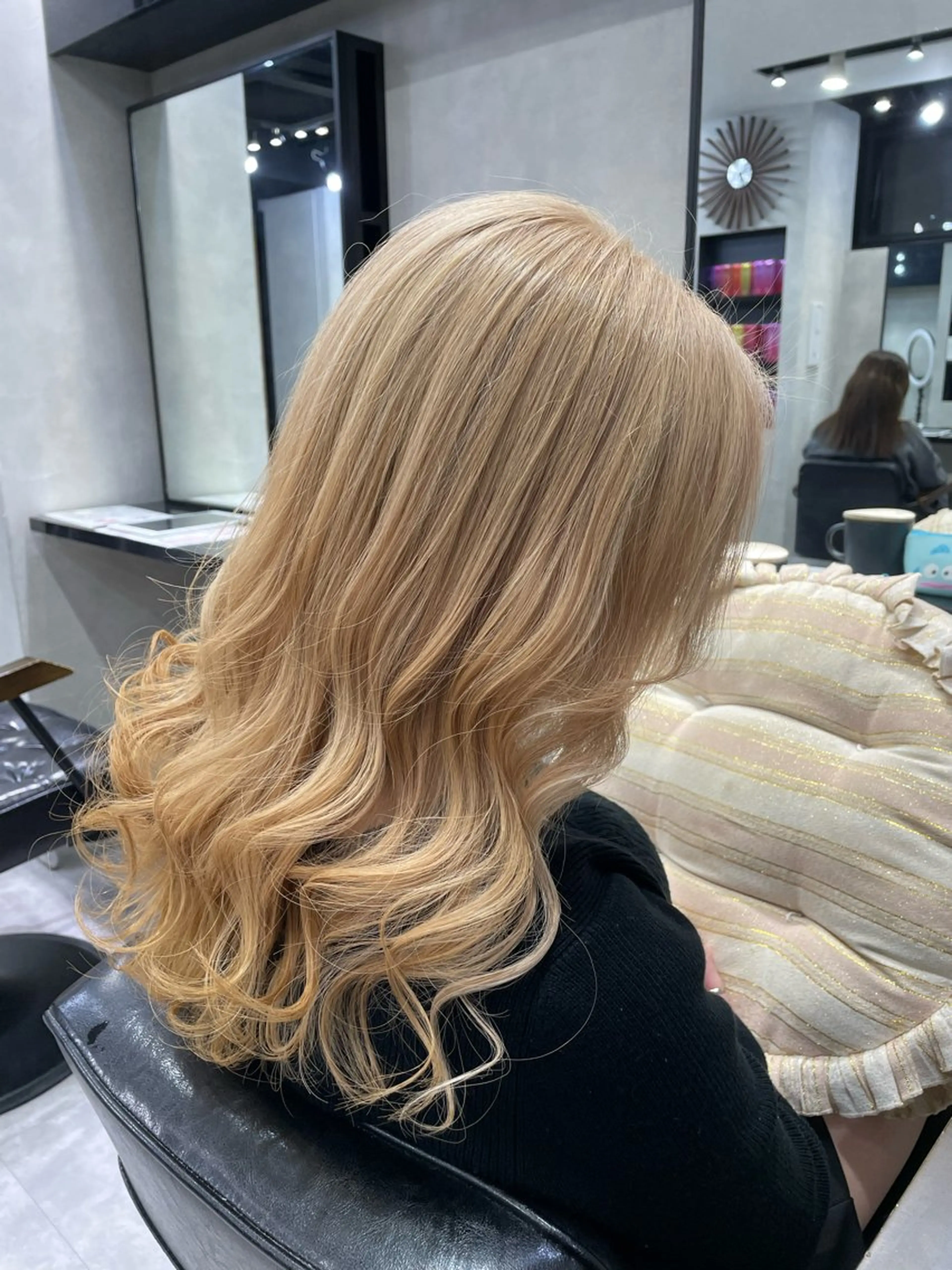 ロング エクステ ヨシンモリ 韓国風ヘア ヘアカラー トリートメント 👑最高級エクステ 👑新宿/タイセイのヘアスタイル