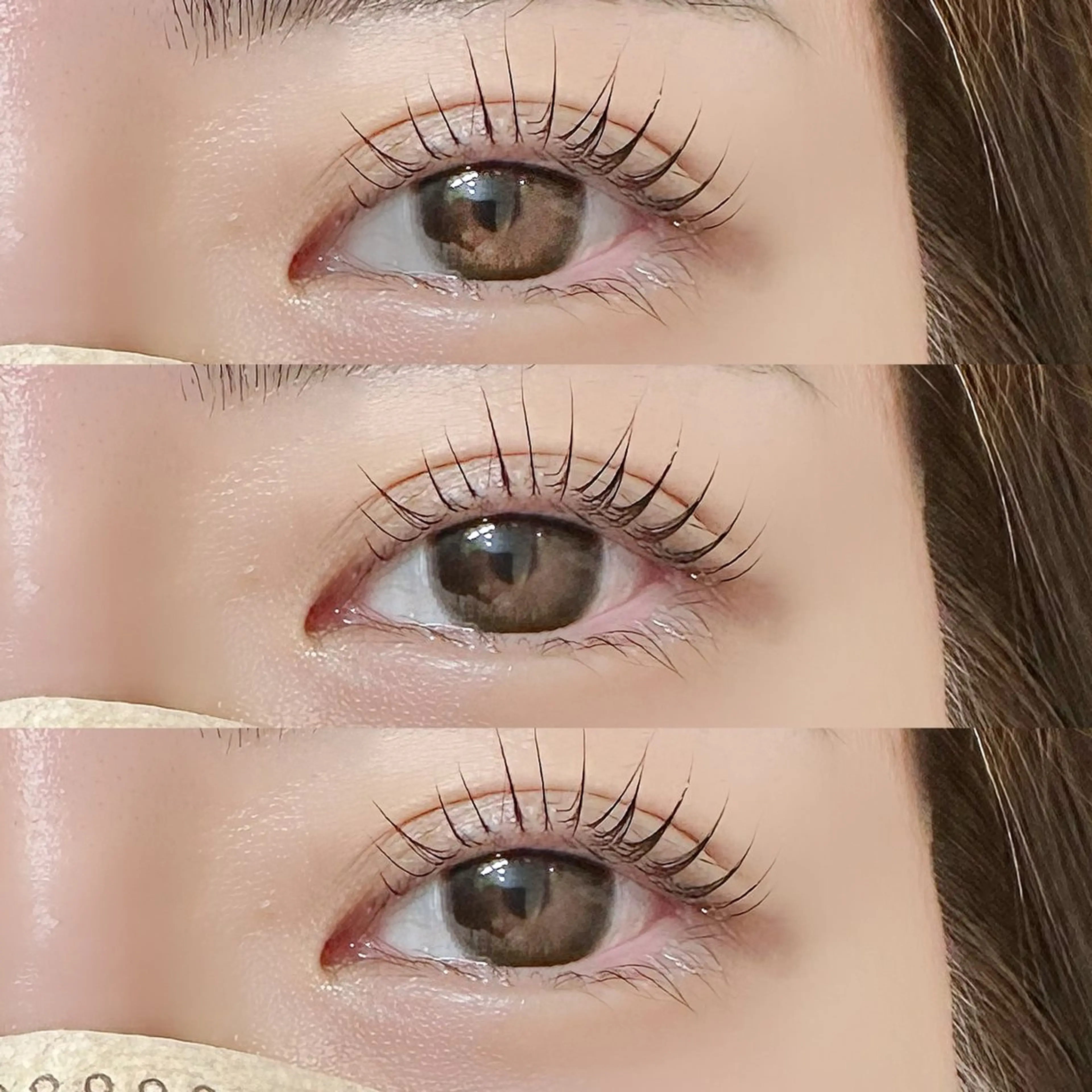 リピーター様🪄🫧束感仕上げ🩷まつげパーマの写真