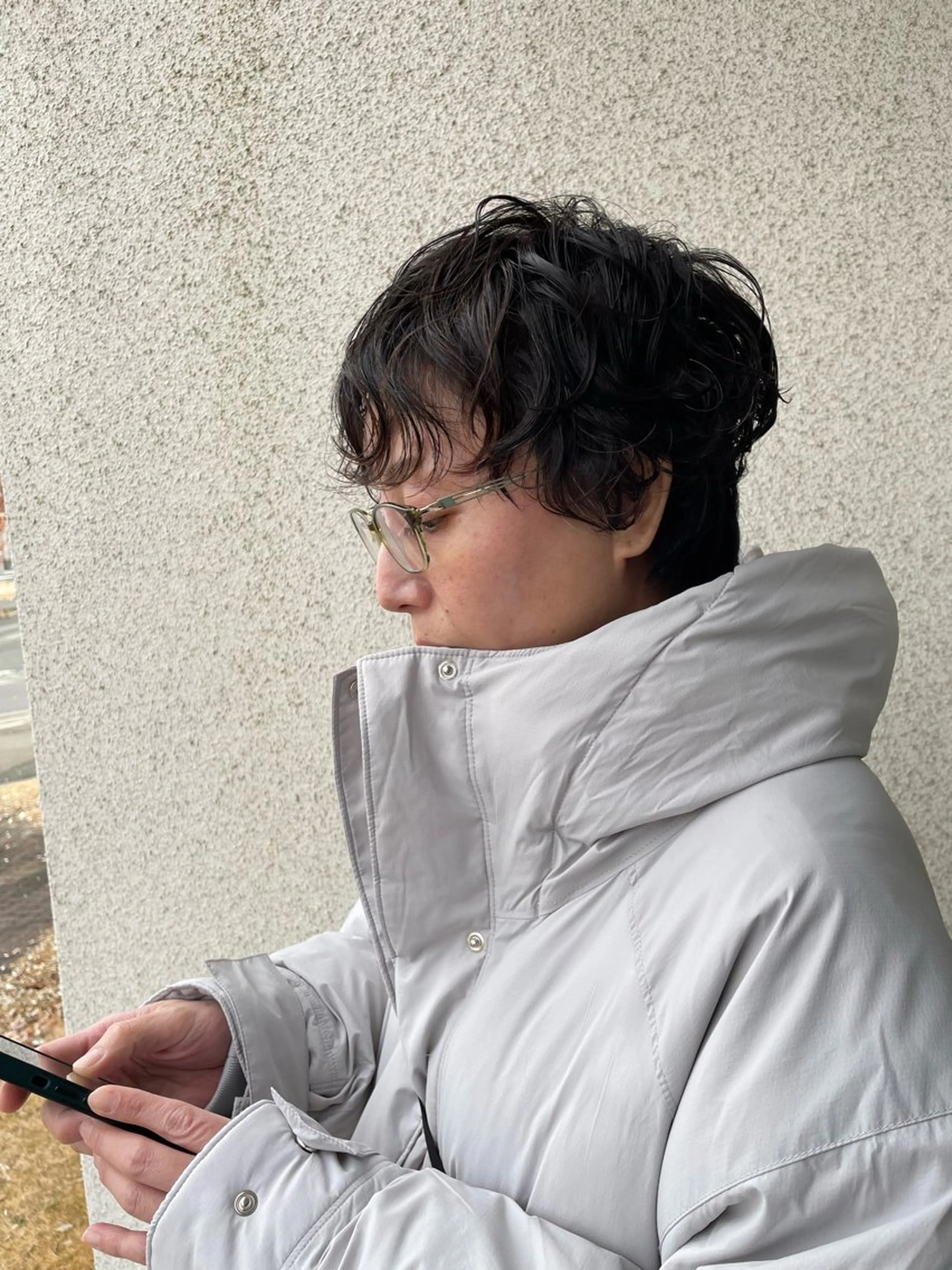 ショート パーマ ショートボブ ボブ ショートヘア カット パーマ 藤村 翔充のヘアスタイル