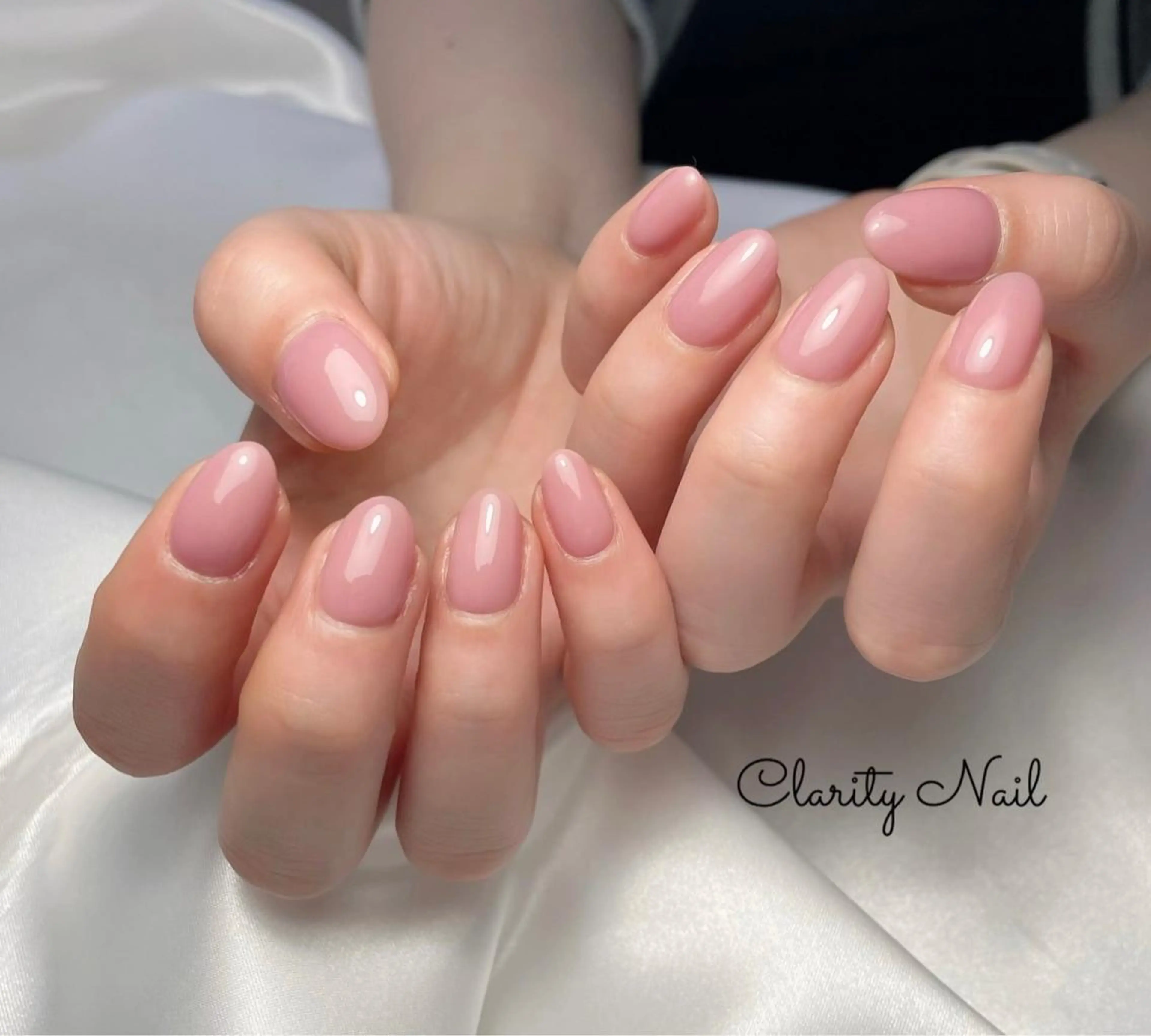 ネイル ワンカラーネイル ハンドネイル Clarity Nailのネイルデザイン