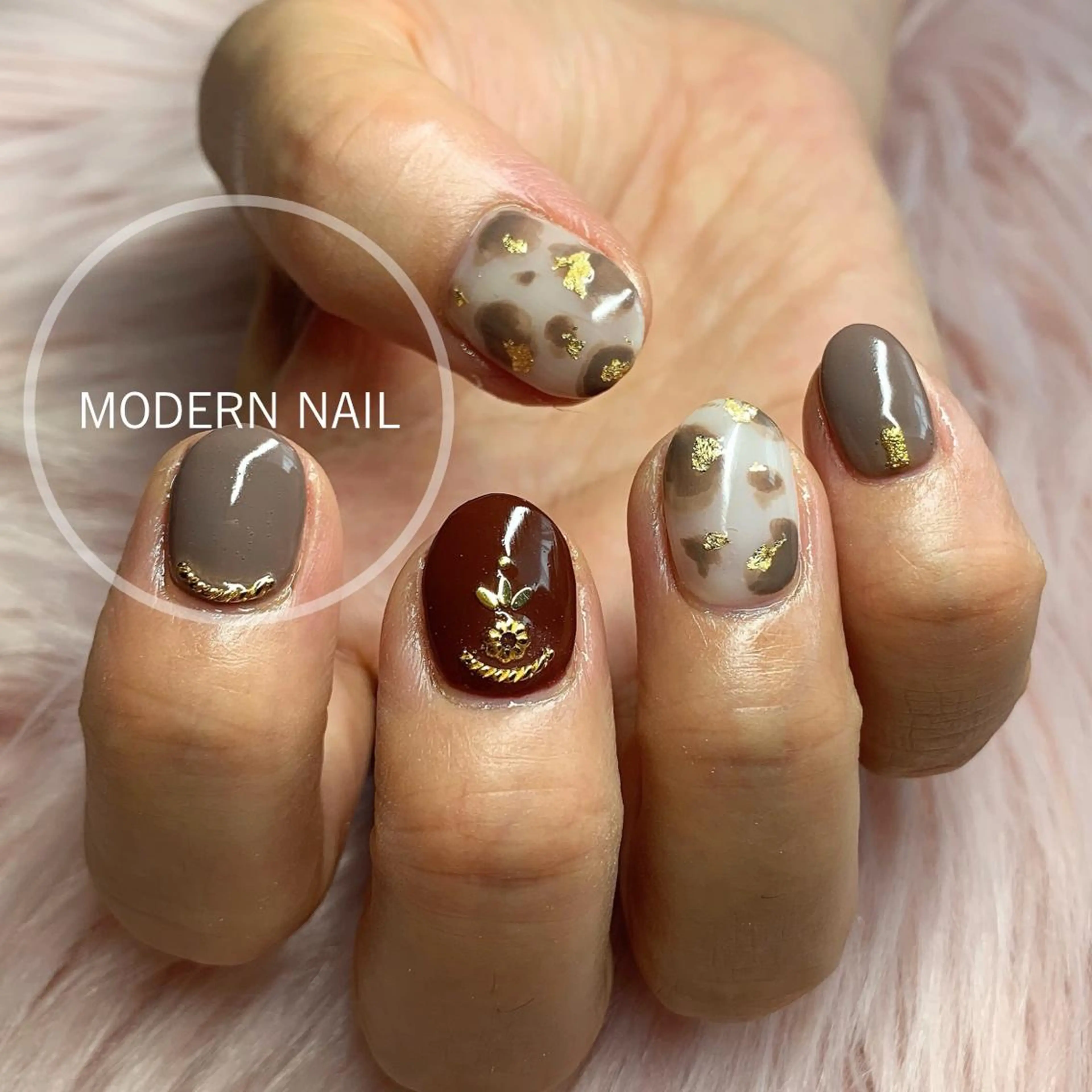 ネイル ハンドネイル 小川 玲奈のネイルデザイン