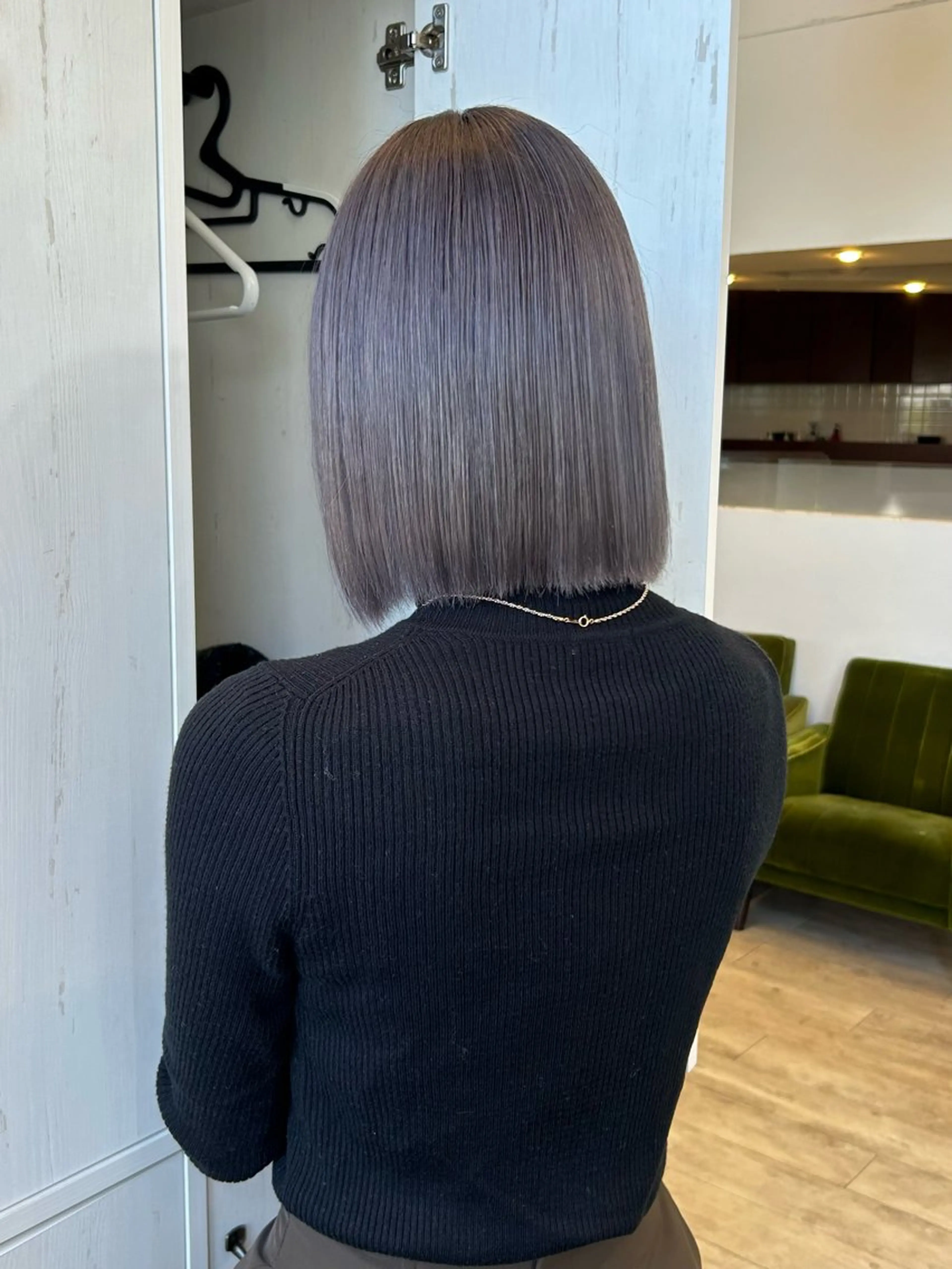 ショート カラー ルプラボウ  藤原 千紗のヘアスタイル