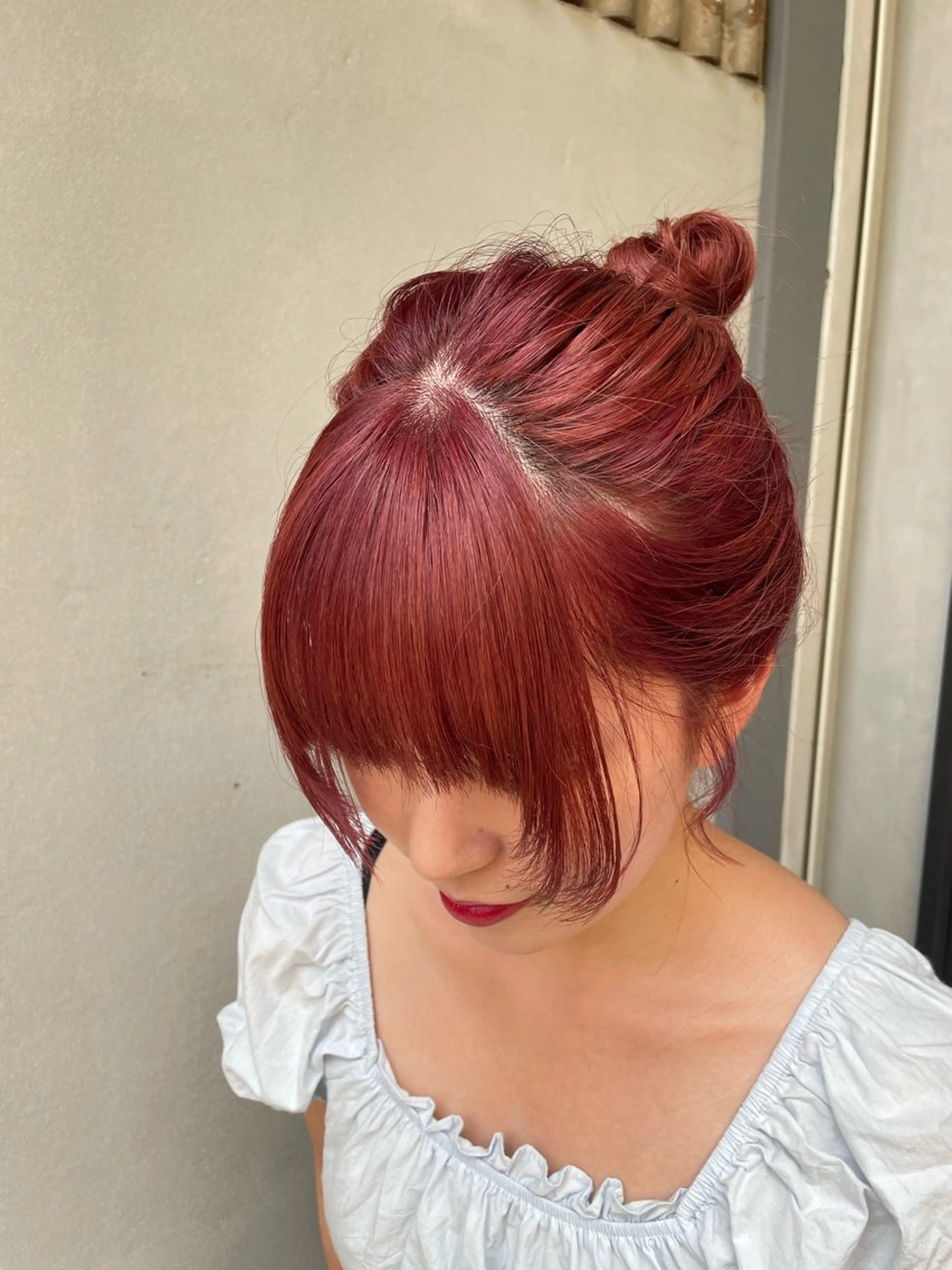 ミディアム ハナ🌼 梅田/ボブ/パーマのヘアスタイル