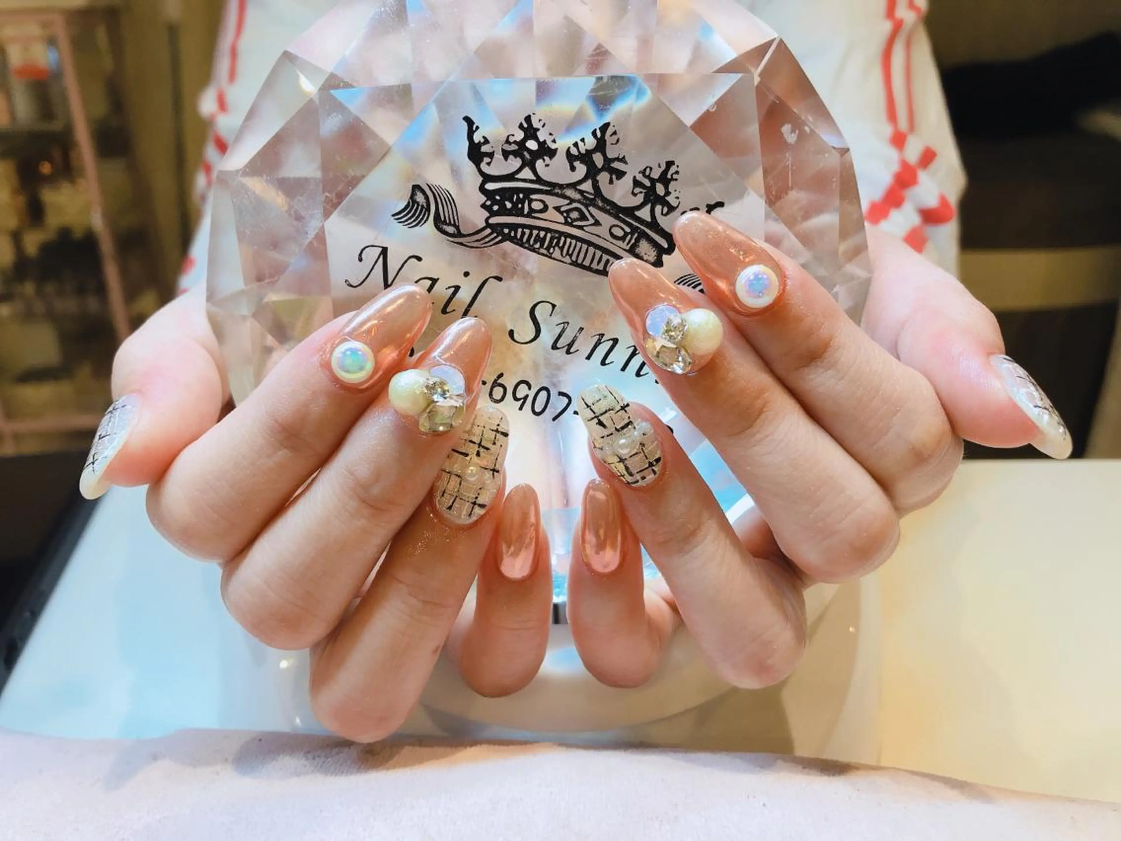 ネイル 長さだし専門店 M2　rikaのネイルデザイン