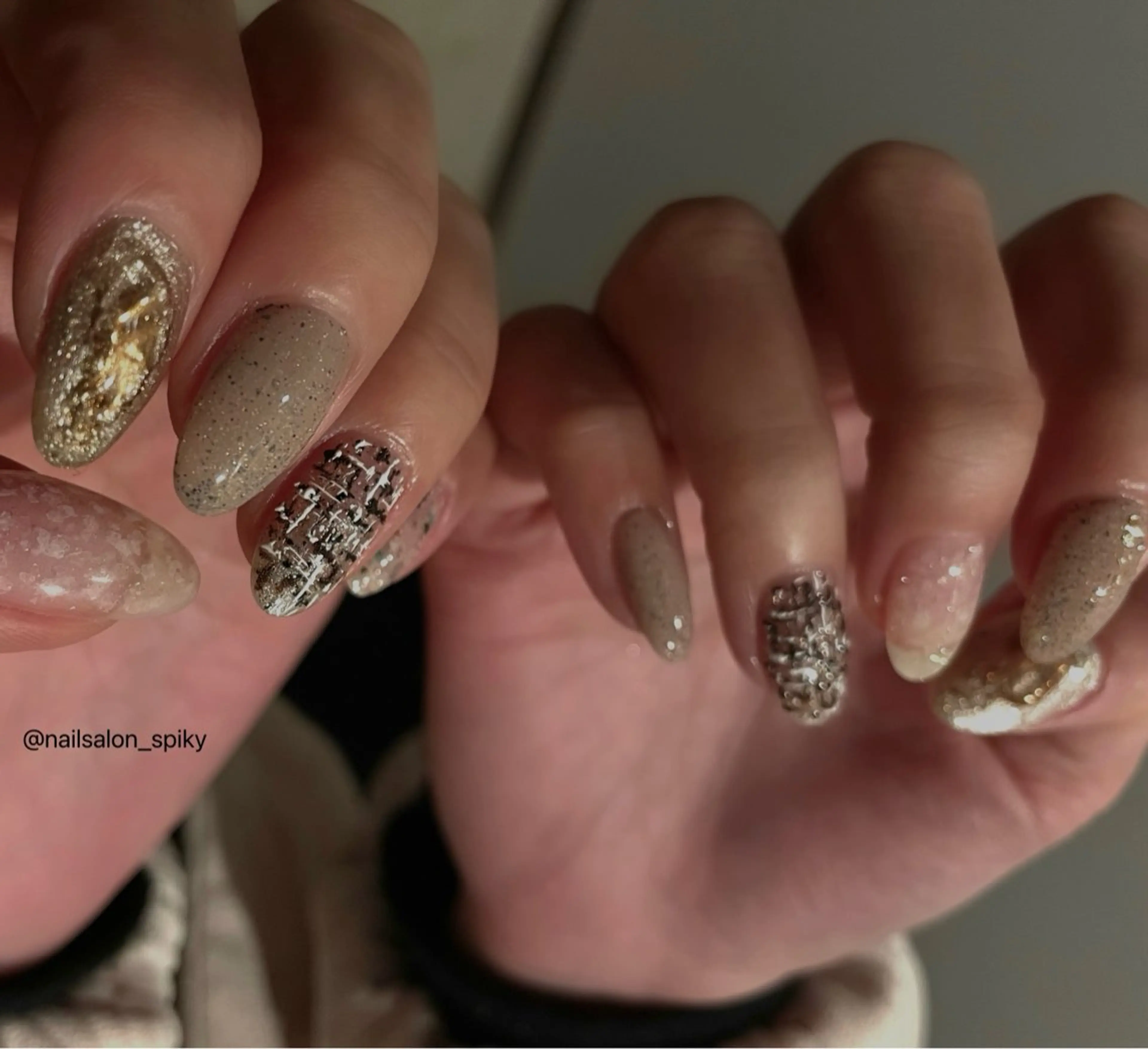 ネイル Spiky とうげ ふうかのネイルデザイン