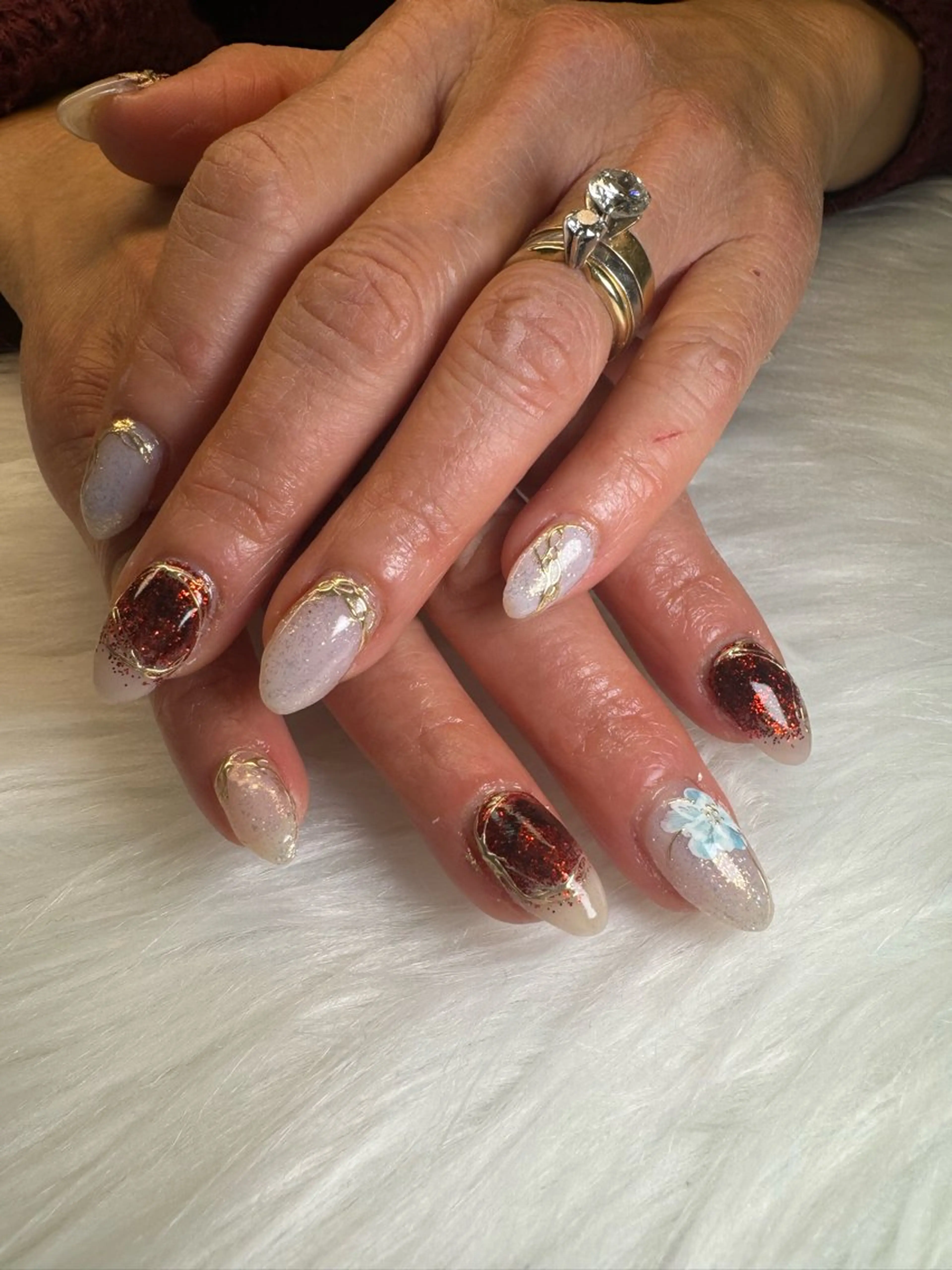 ネイル ハンドネイル YOUTH nails waxing所属・YOUTH natsumiのネイルデザイン