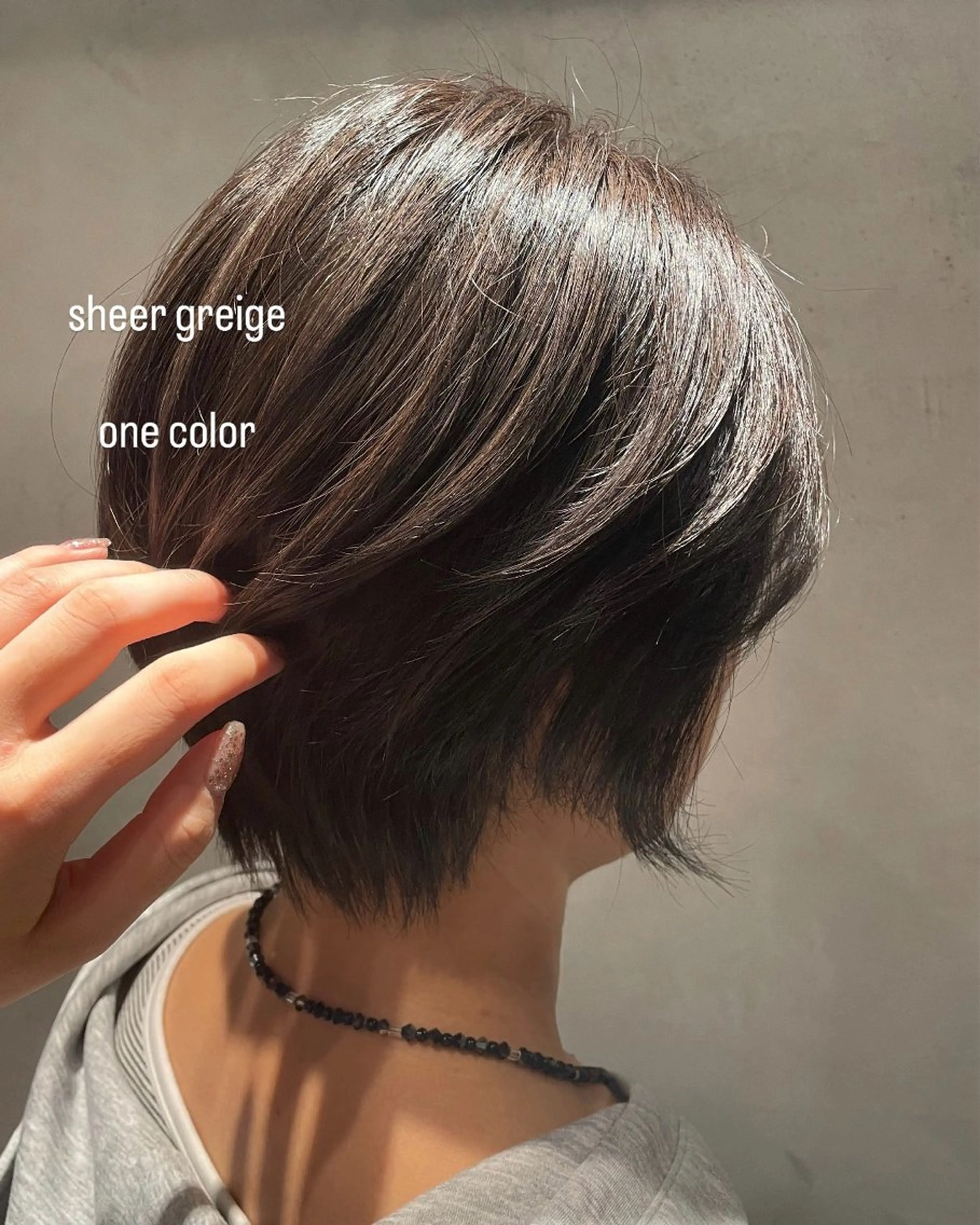 ショート カラー ブリーチ ハイライトカラー ハイライト Amery kanazawahakkei所属・Luna ☾ ໋のヘアスタイル