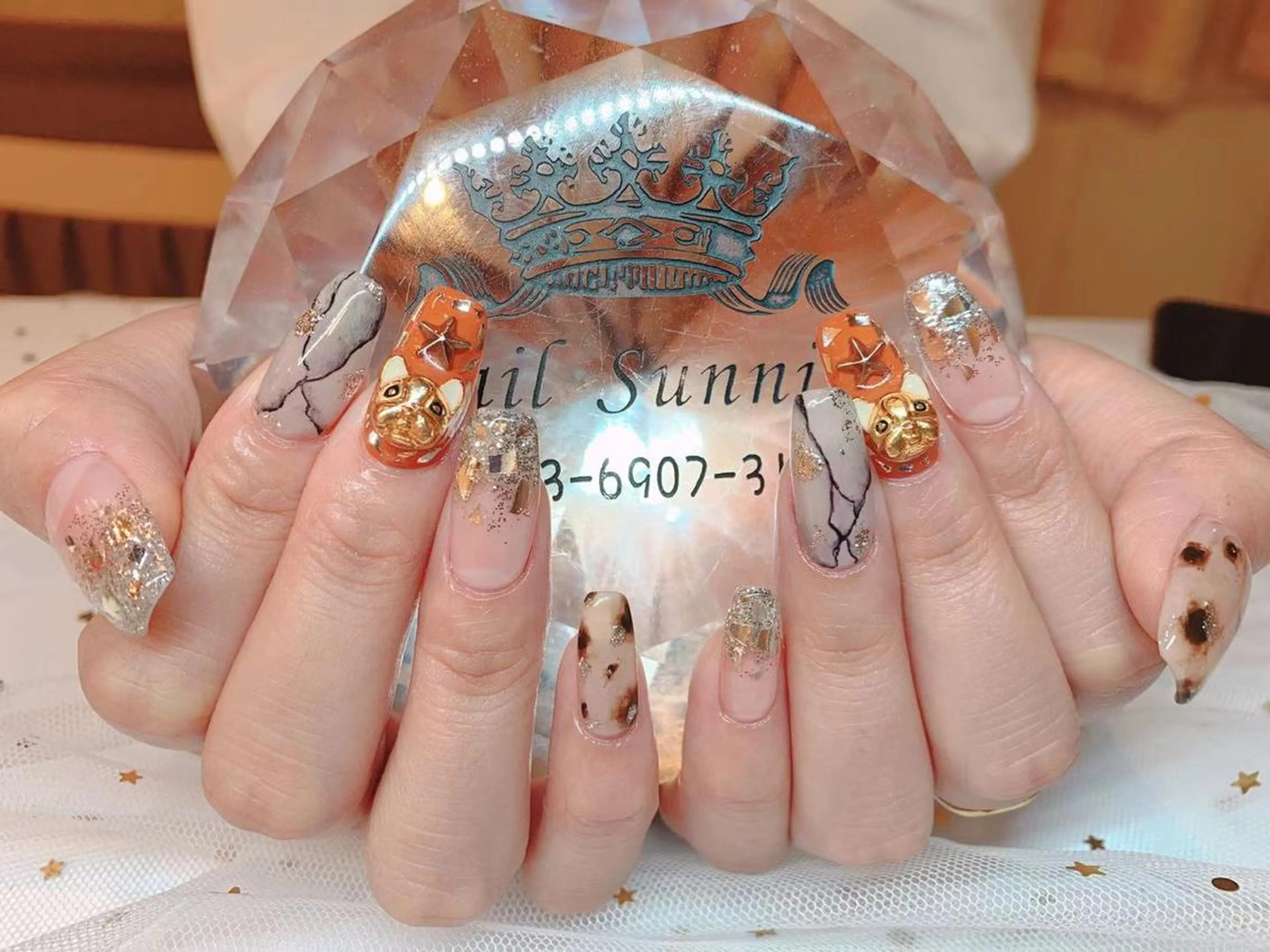 ネイル 長さだし専門店 M2　rikaのネイルデザイン