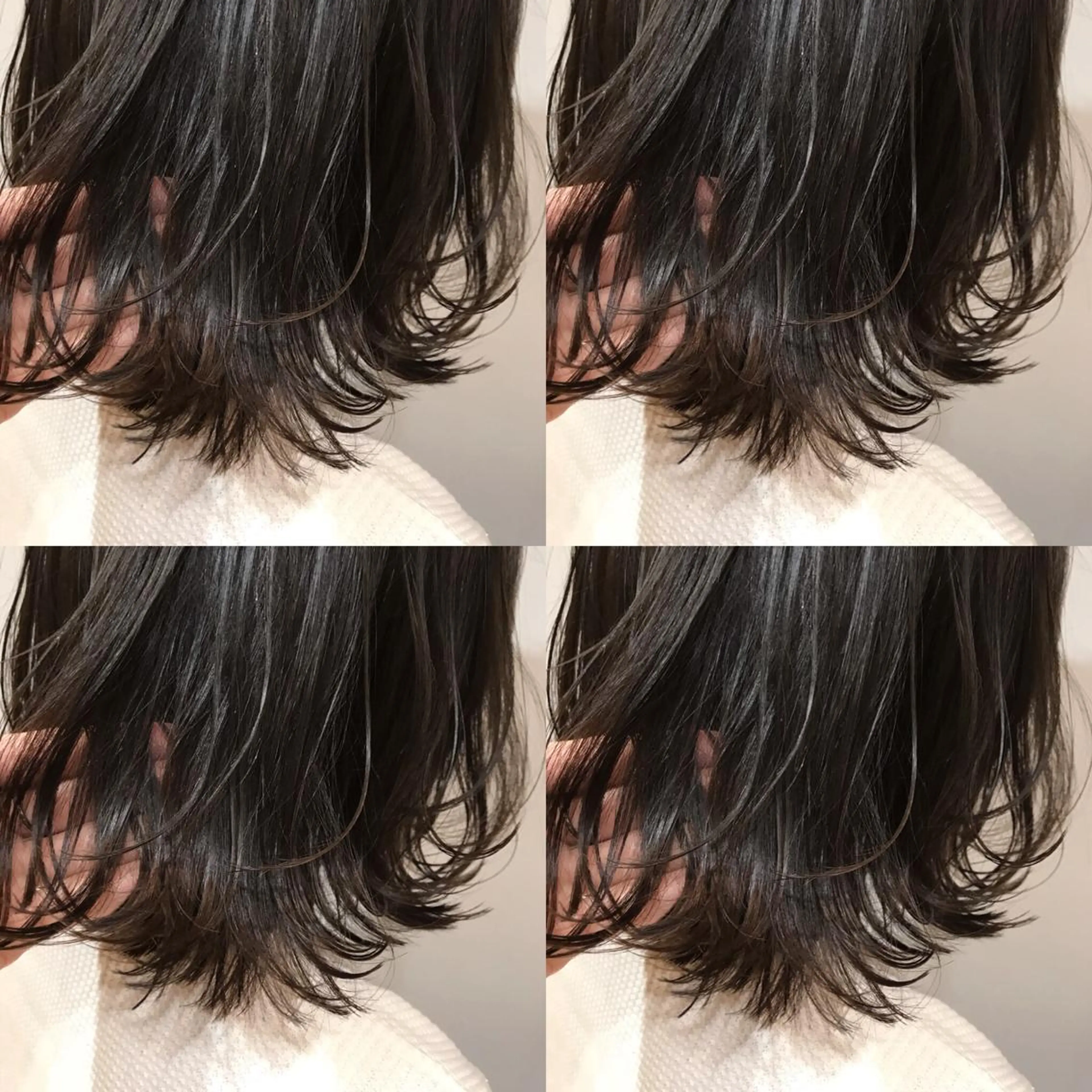 ミディアム カラー パーマ ヘアアレンジ グレージュ ヘアカラー トリートメント GOTODAY SHAiRE   SALON　青山所属・松田 亮葉のヘアスタイル