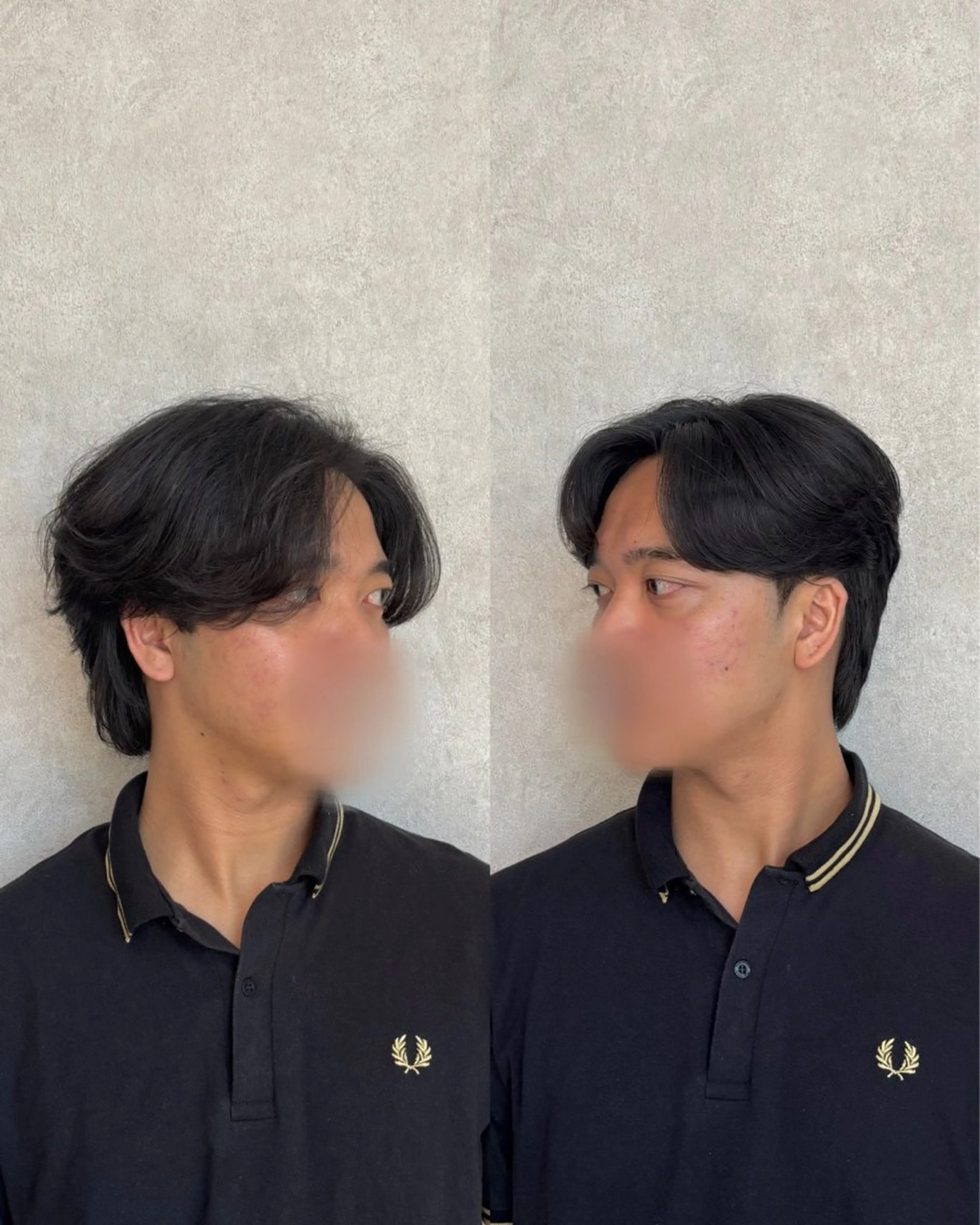 ショート パーマ メンズ 韓国メンズヘア/ ダウンパーマ/歩夢のヘアスタイル