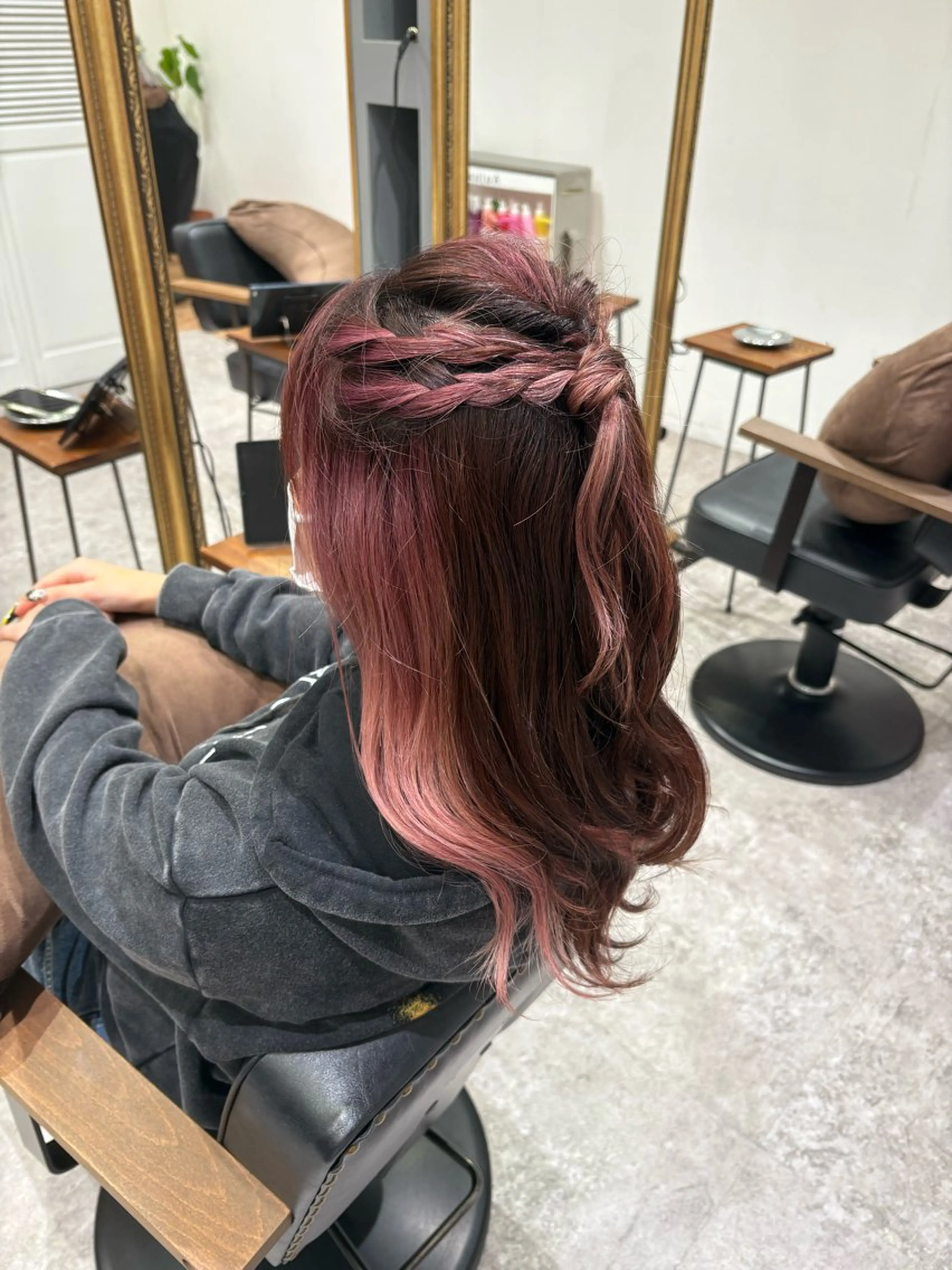 ヘアアレンジ ヘアセット 透明感カラー/ダブル カラー/MAI🎀のヘアスタイル