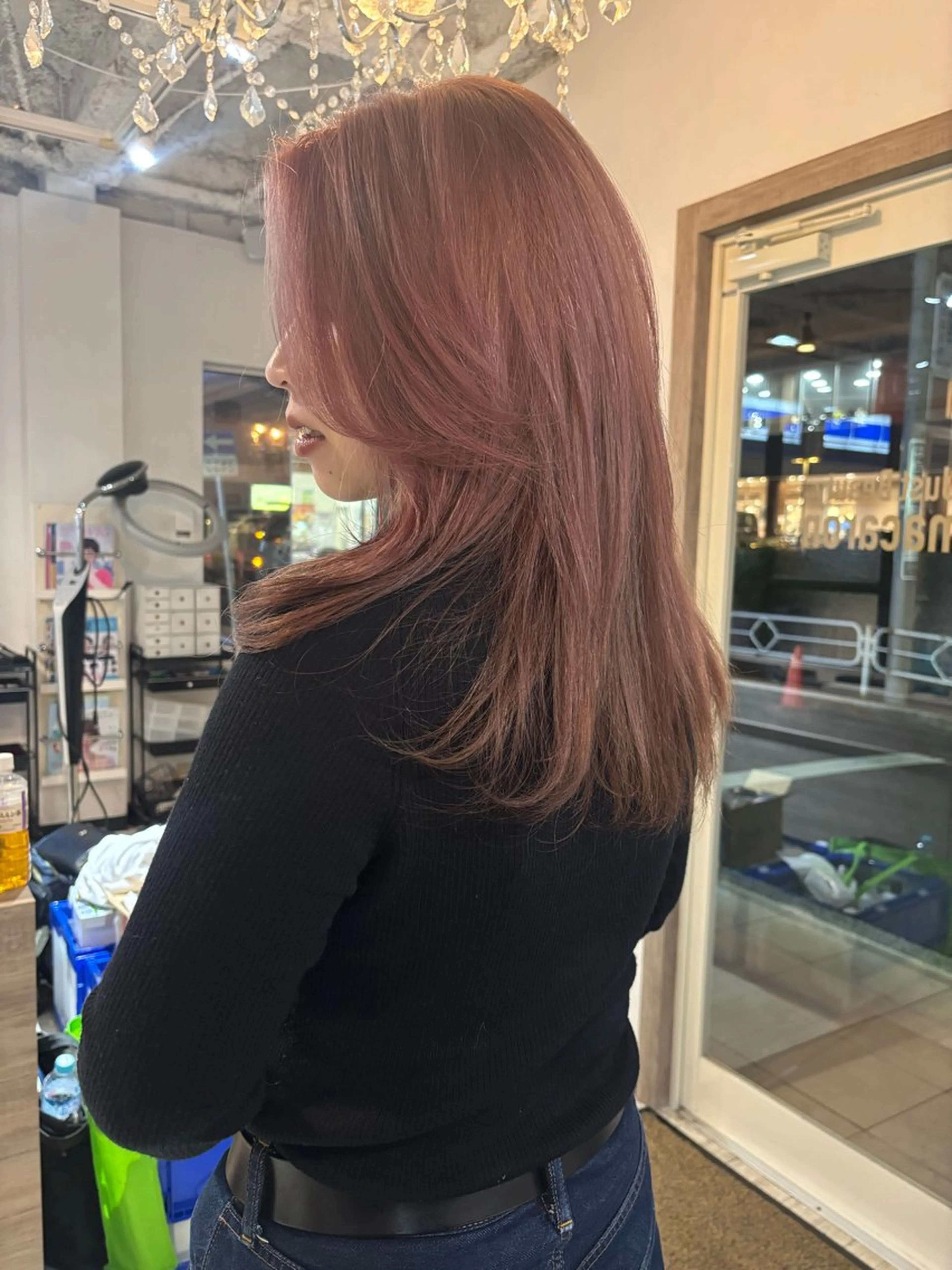 ブリーチして透け感カラーに🌈✨ダブルカラー《ブリーチ＋オンカラー》今だけ ¥10,000 🤍🫶の写真