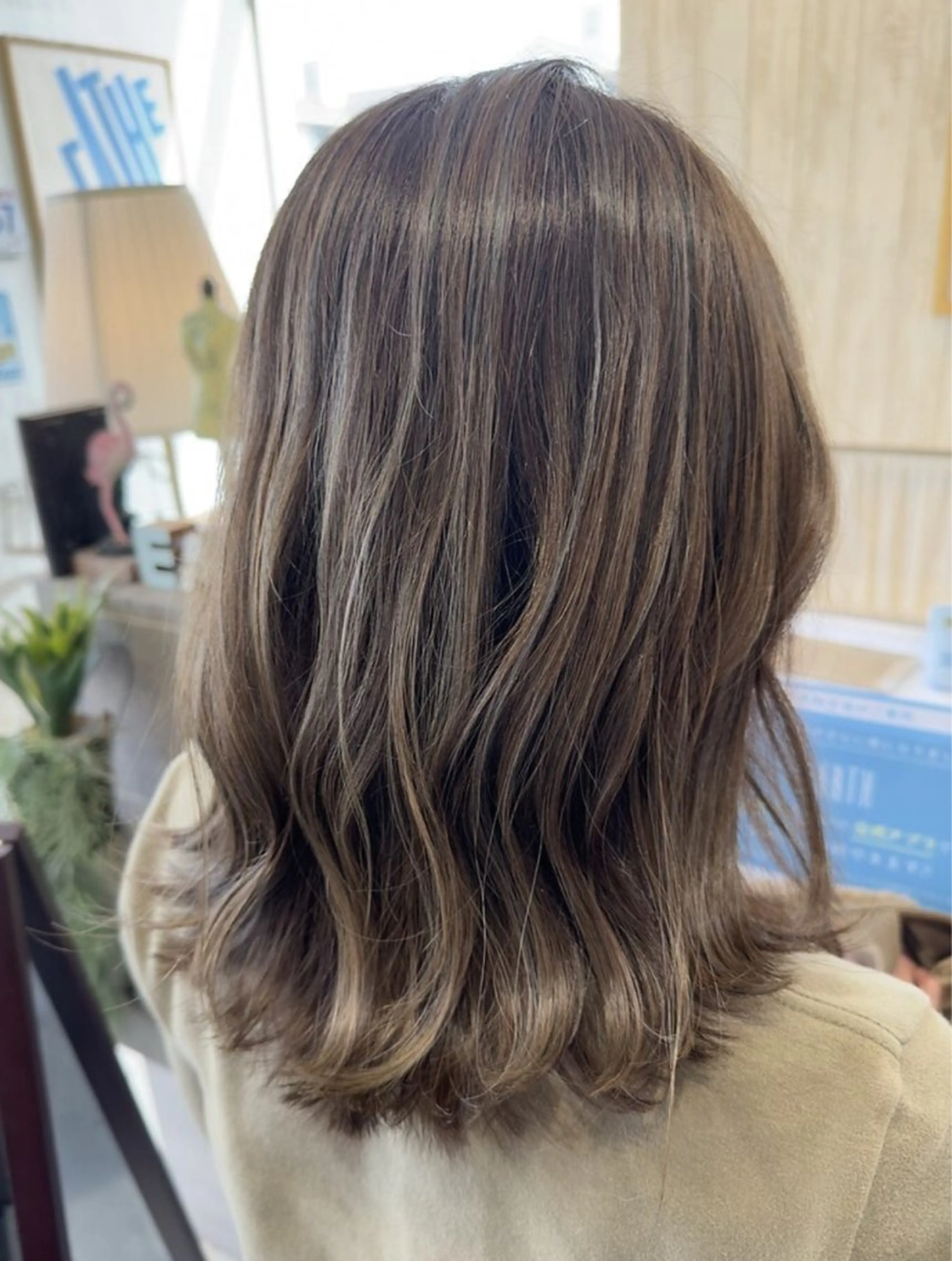 白髪ぼかしハイライトモデル🎨🫧の写真