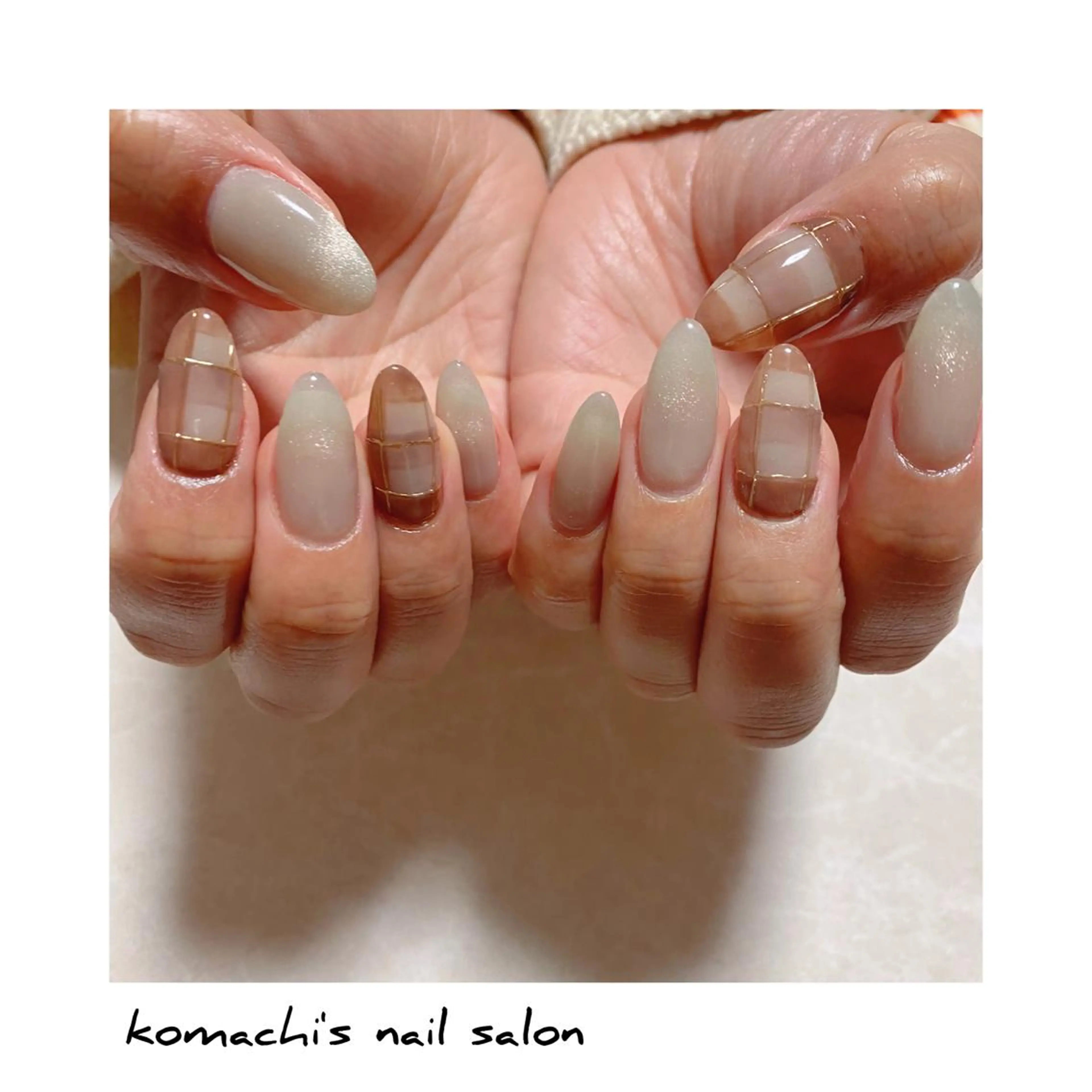 ネイル マグネットネイル akita kazumiのネイルデザイン