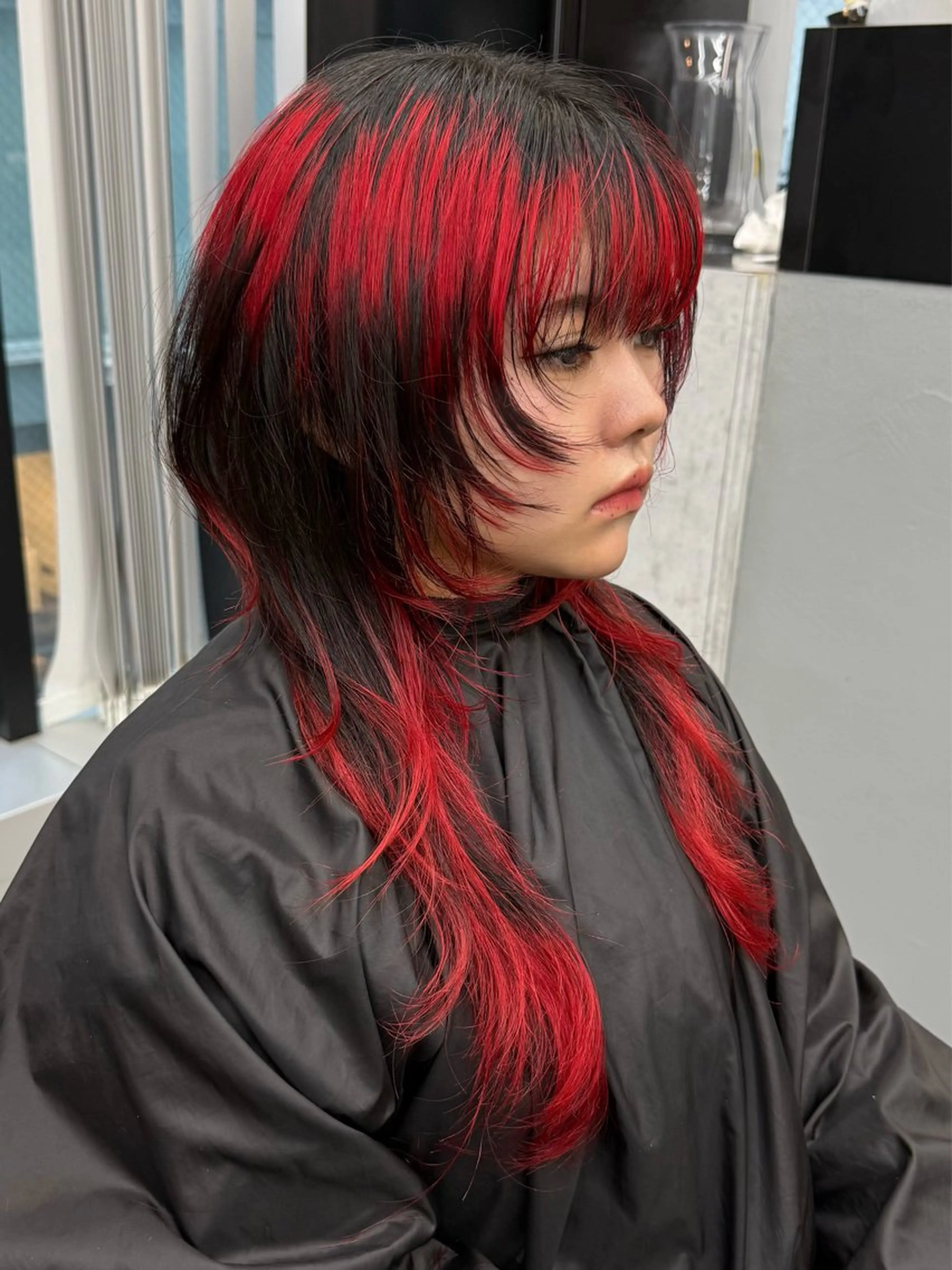 セミロング カラー ウルフ/レイヤー ⚡️ITSUKU⚡️のヘアスタイル