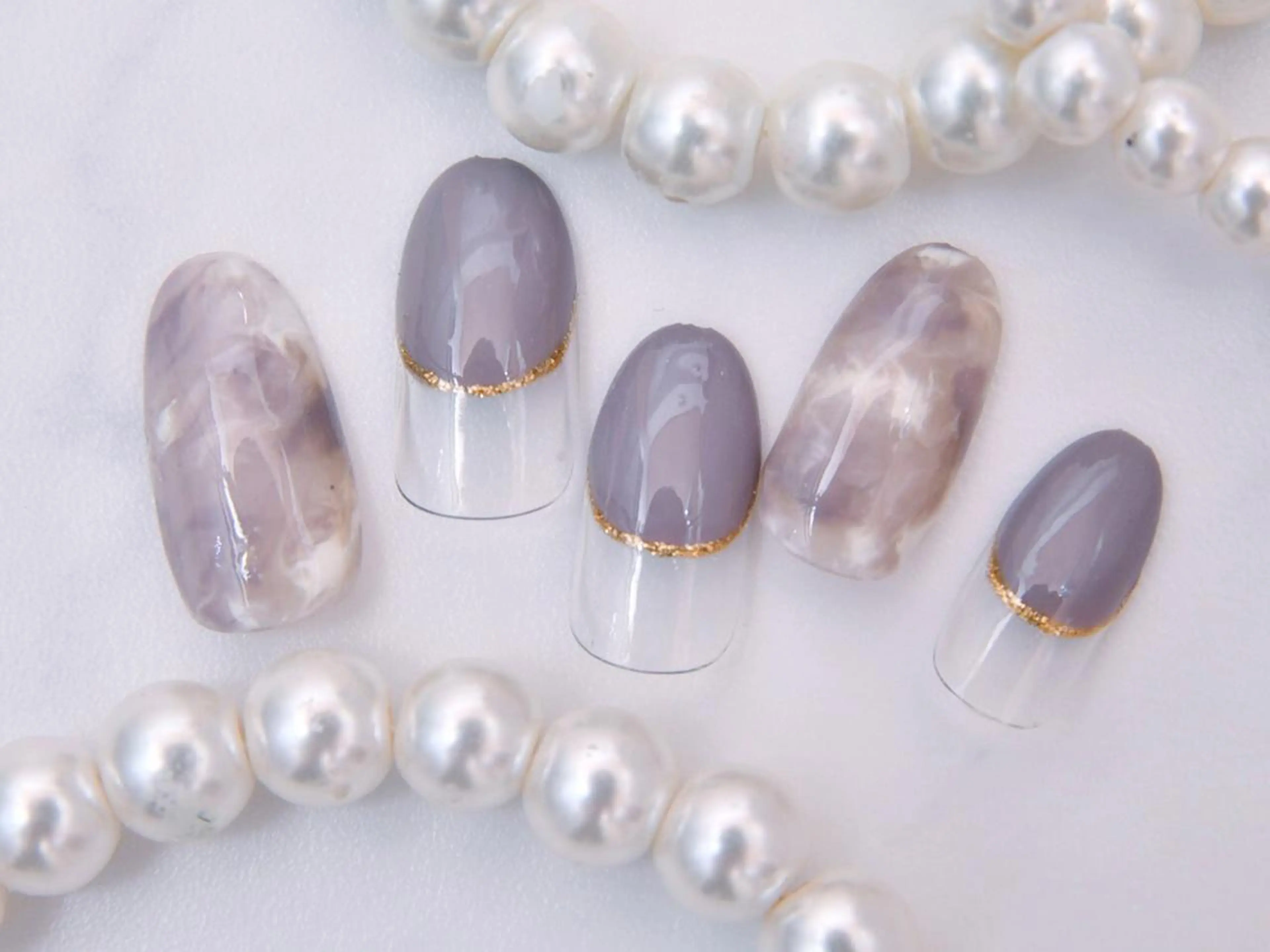 ネイル 桜ネイル 長さ出し フットネイル スカルプネイル 💗🪽Tiary Nail🪽💗のネイルデザイン