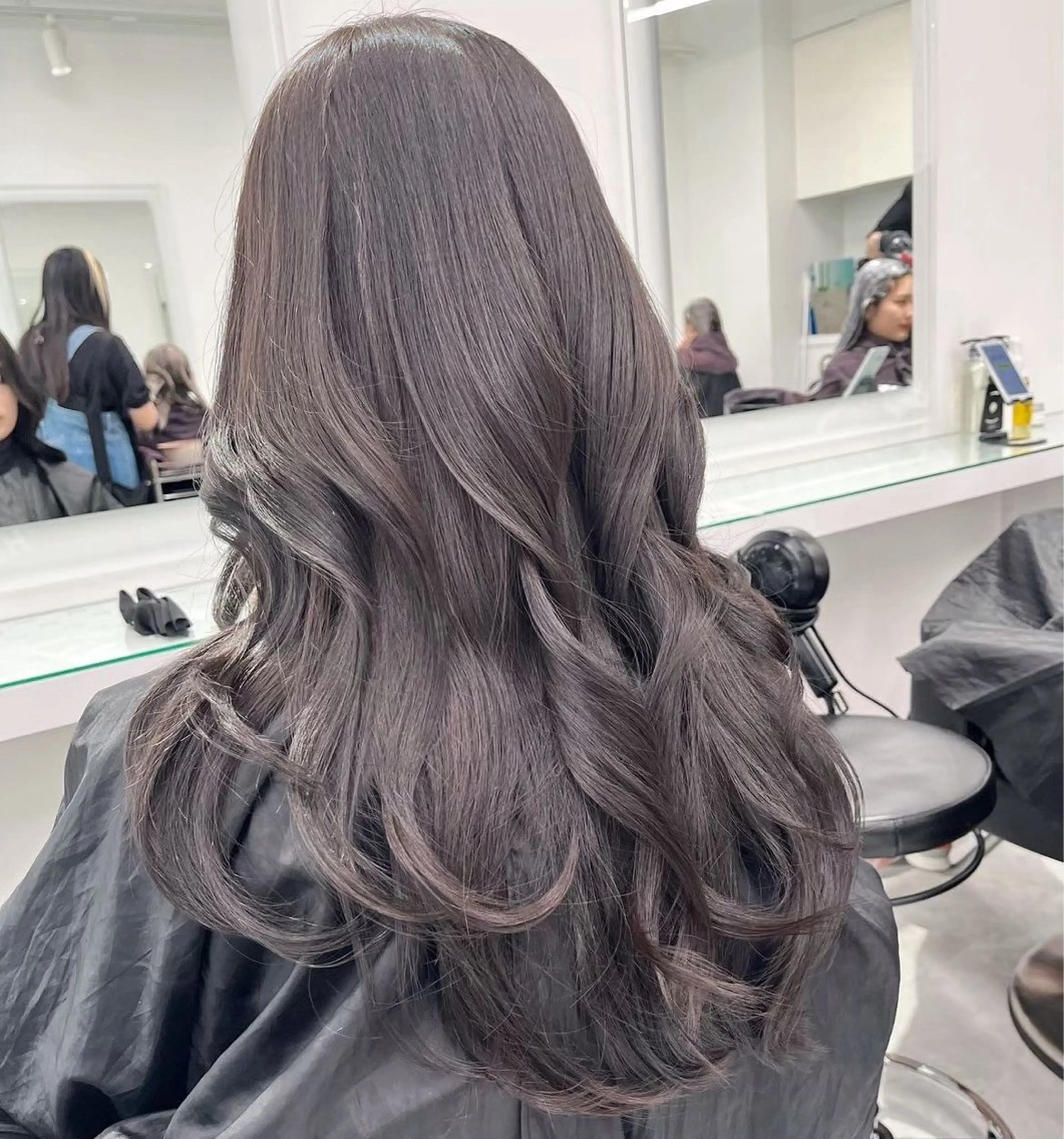 ロング カット ヘアカラー トリートメント ヘアセット 透明感カラー/ ブリーチ/💓パタオのヘアスタイル