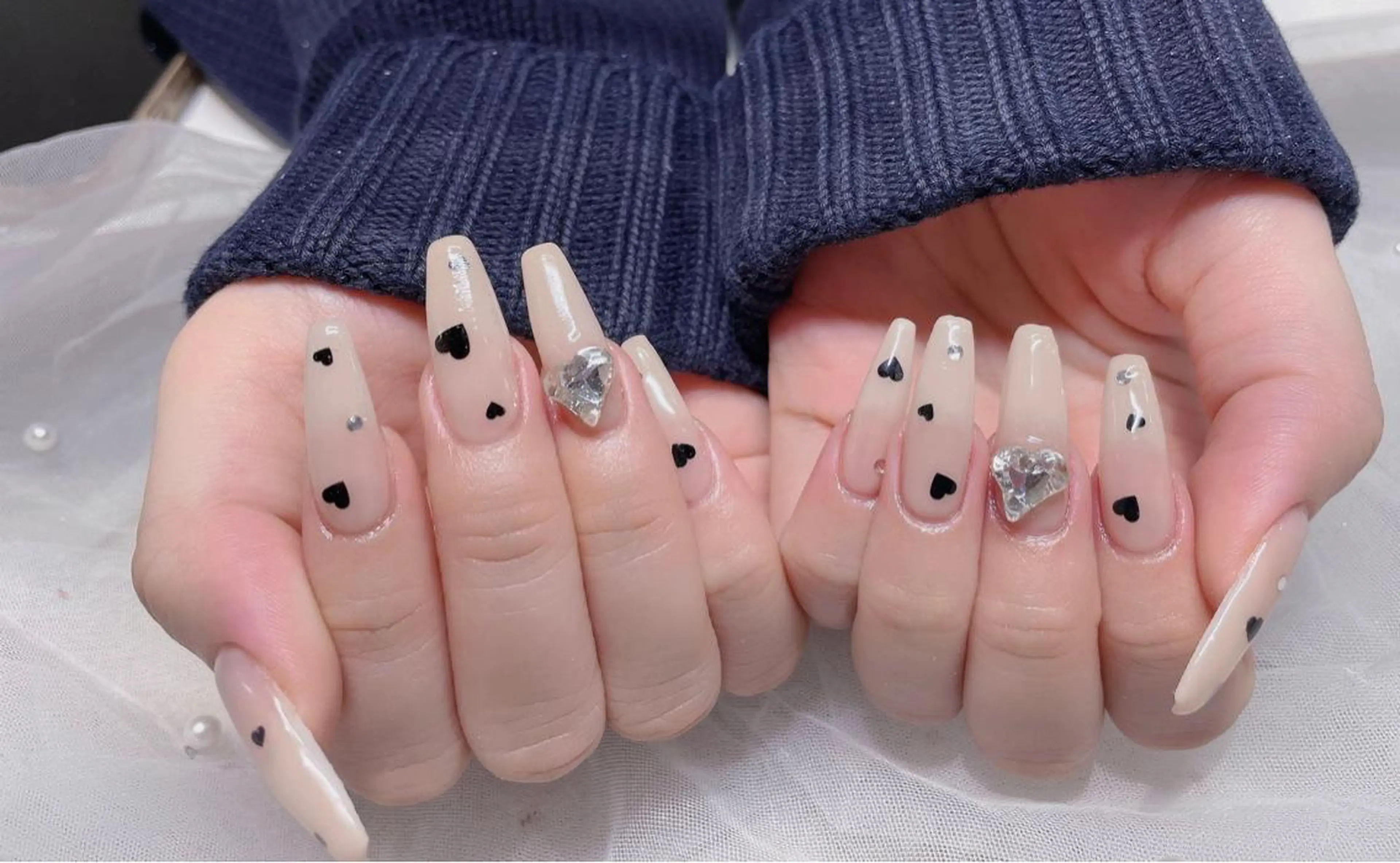 ネイル 長さだし専門店 M2　rikaのネイルデザイン