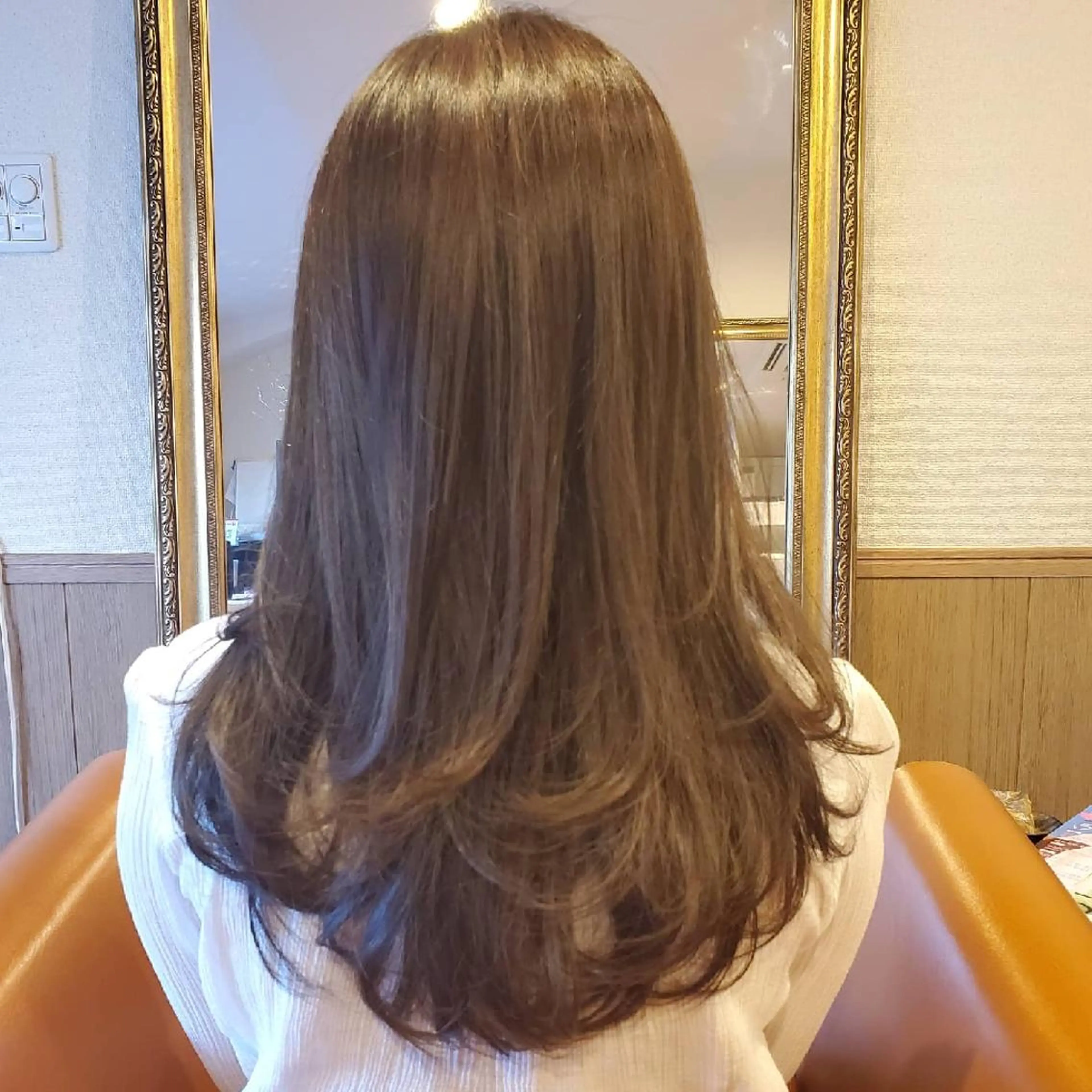 ロング カラー アディクシーカラー ブリーチ イルミナカラー 外国人風カラー トリートメント カット ヘアカラー トリートメント spa hair  ark 富井直美のヘアスタイル