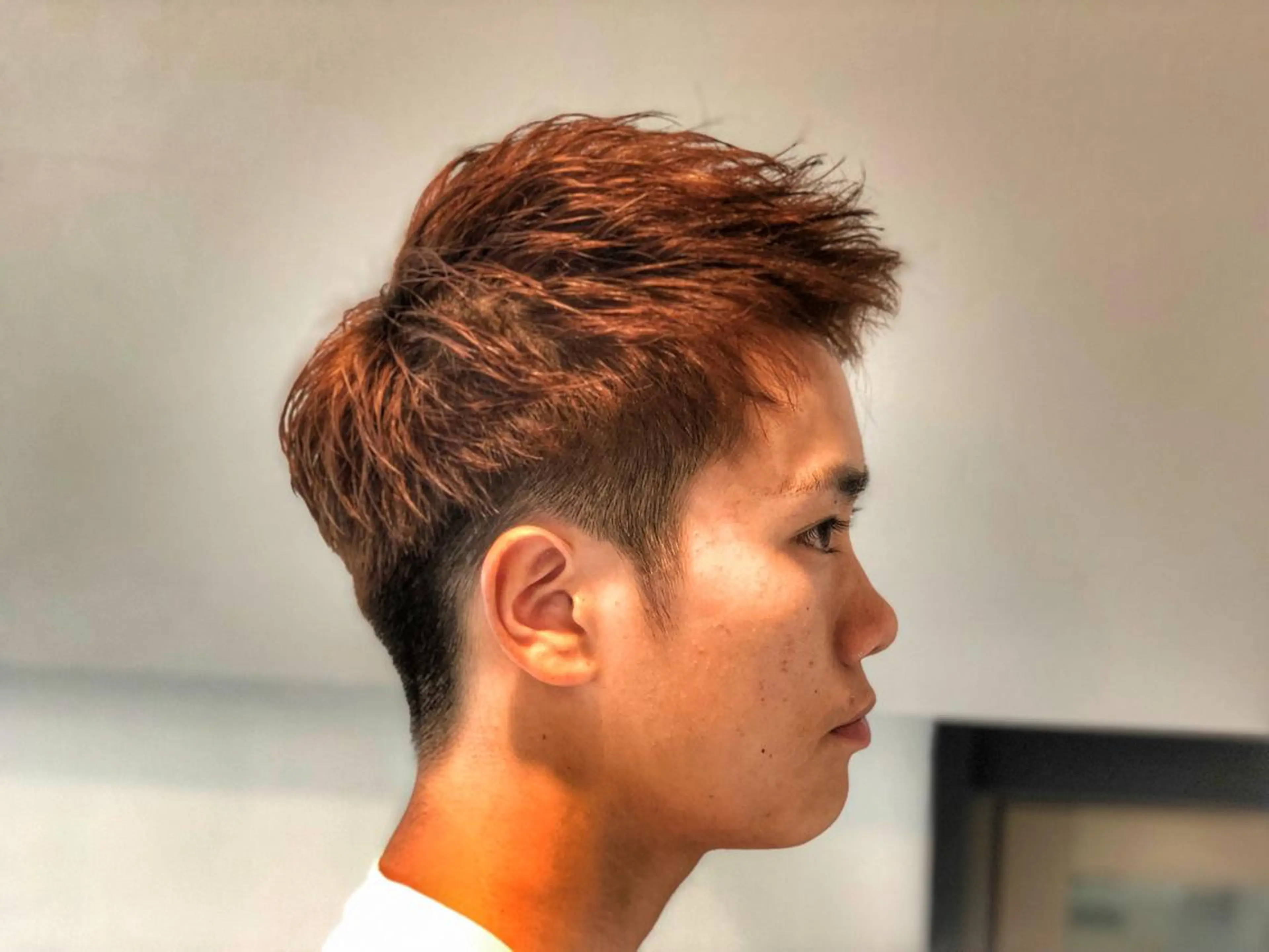 ショート メンズ 美髪矯正 Rioのヘアスタイル