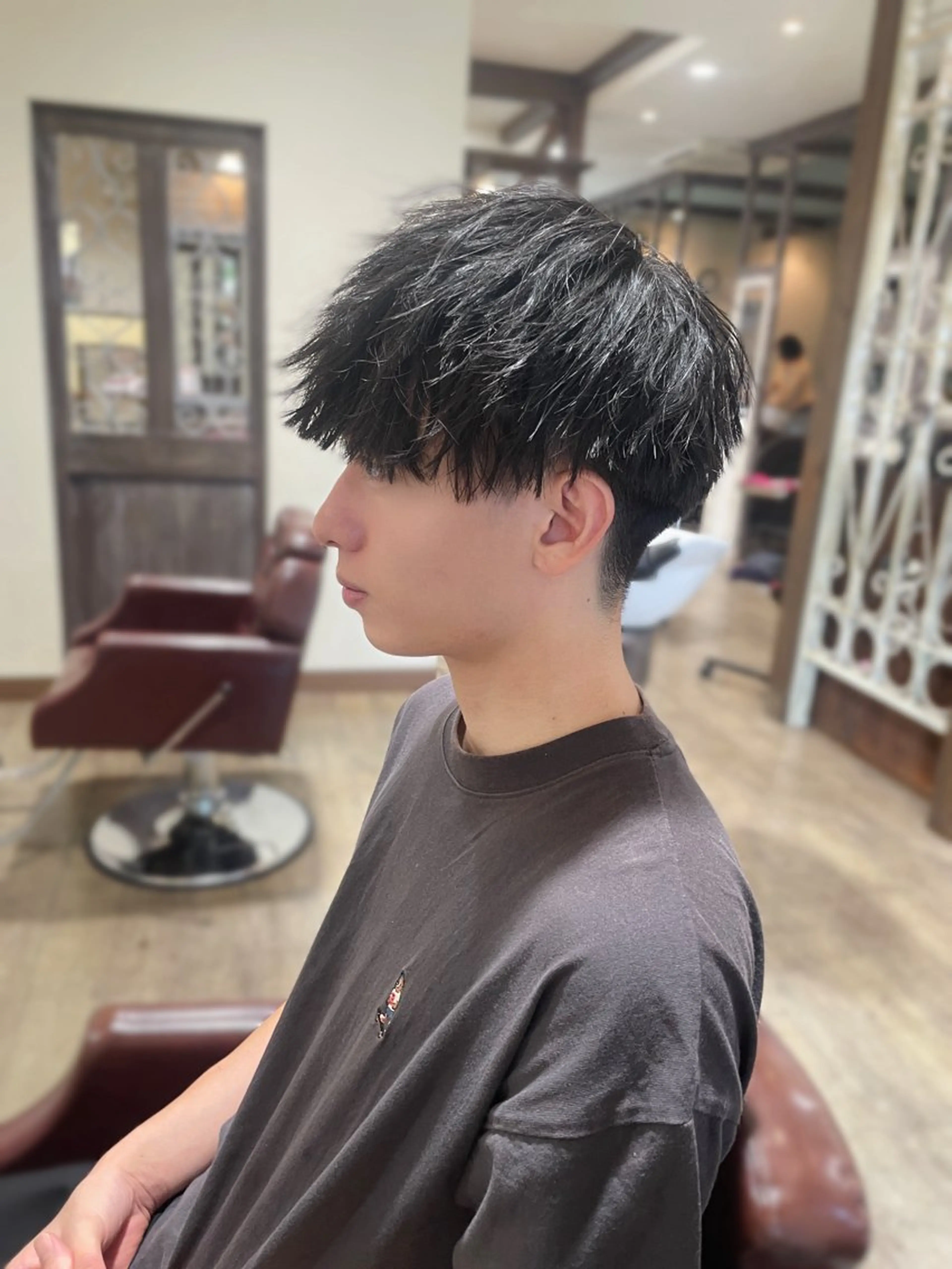 メンズ カット パーマ トリートメント メンズ特化ツヤ髪特化 一宮/矢島大樹のヘアスタイル