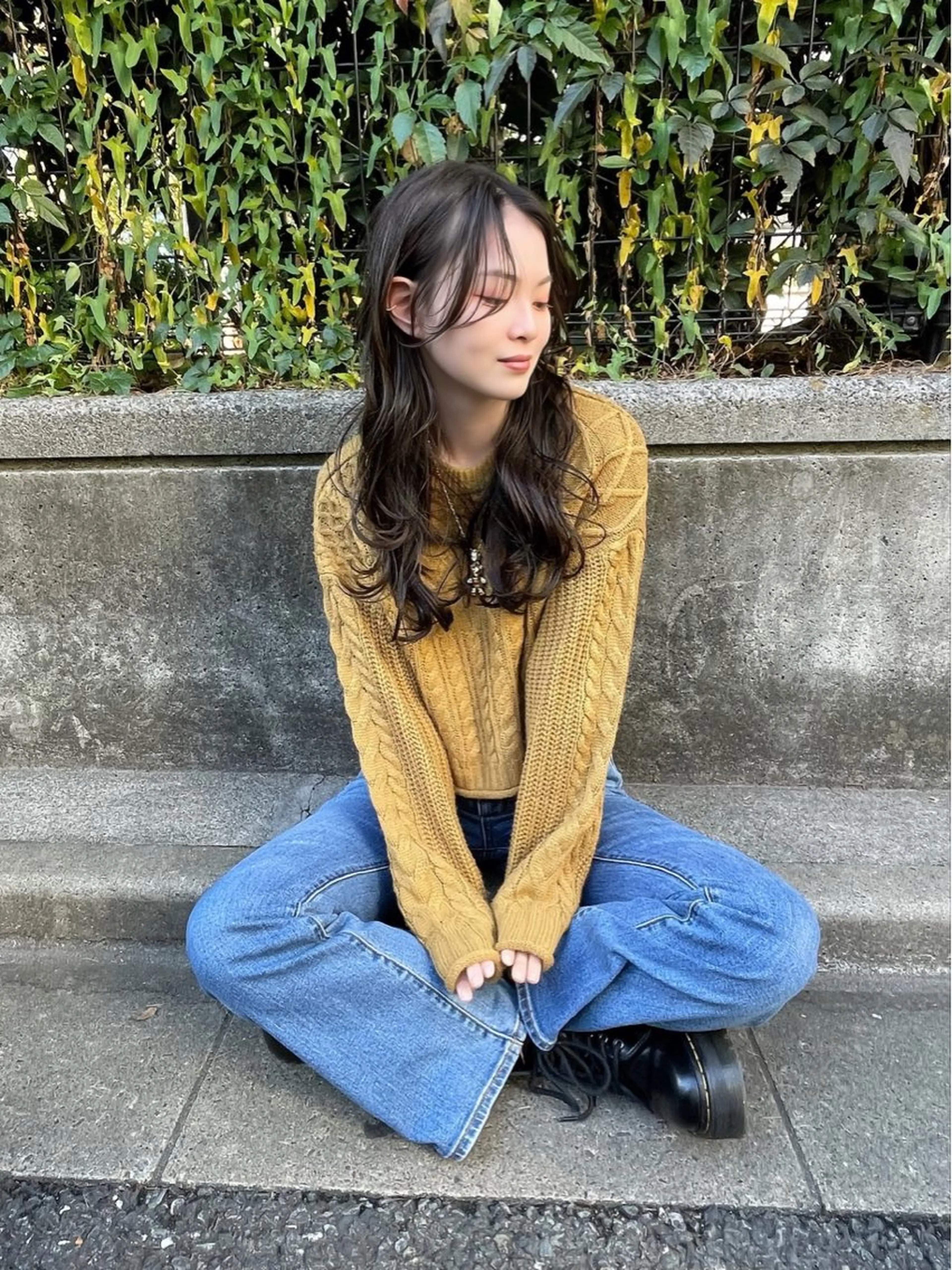 ロング 平 一裕のヘアスタイル