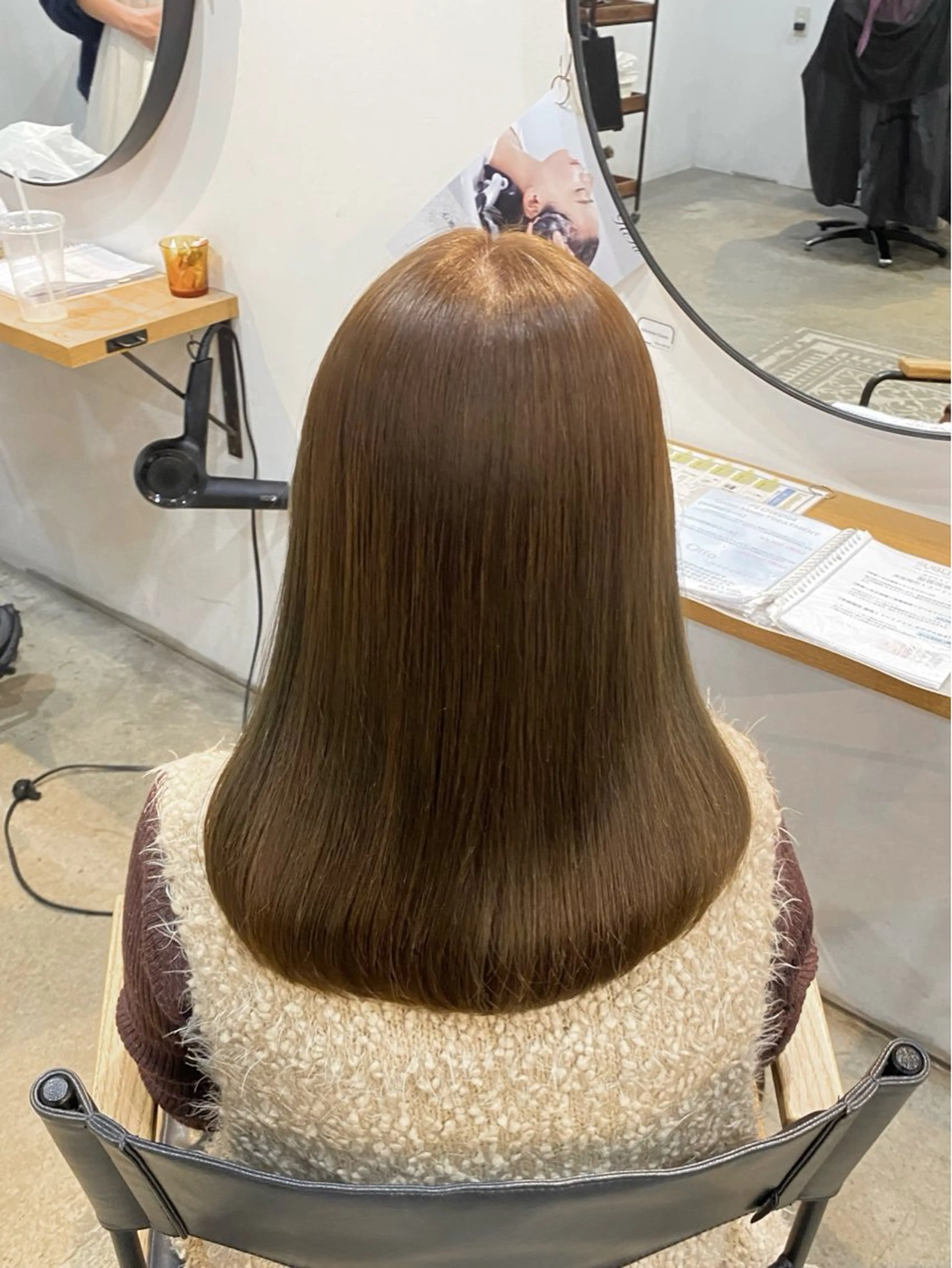 セミロング 梅田/髪質改善✨ 透明感カラー💕のヘアスタイル