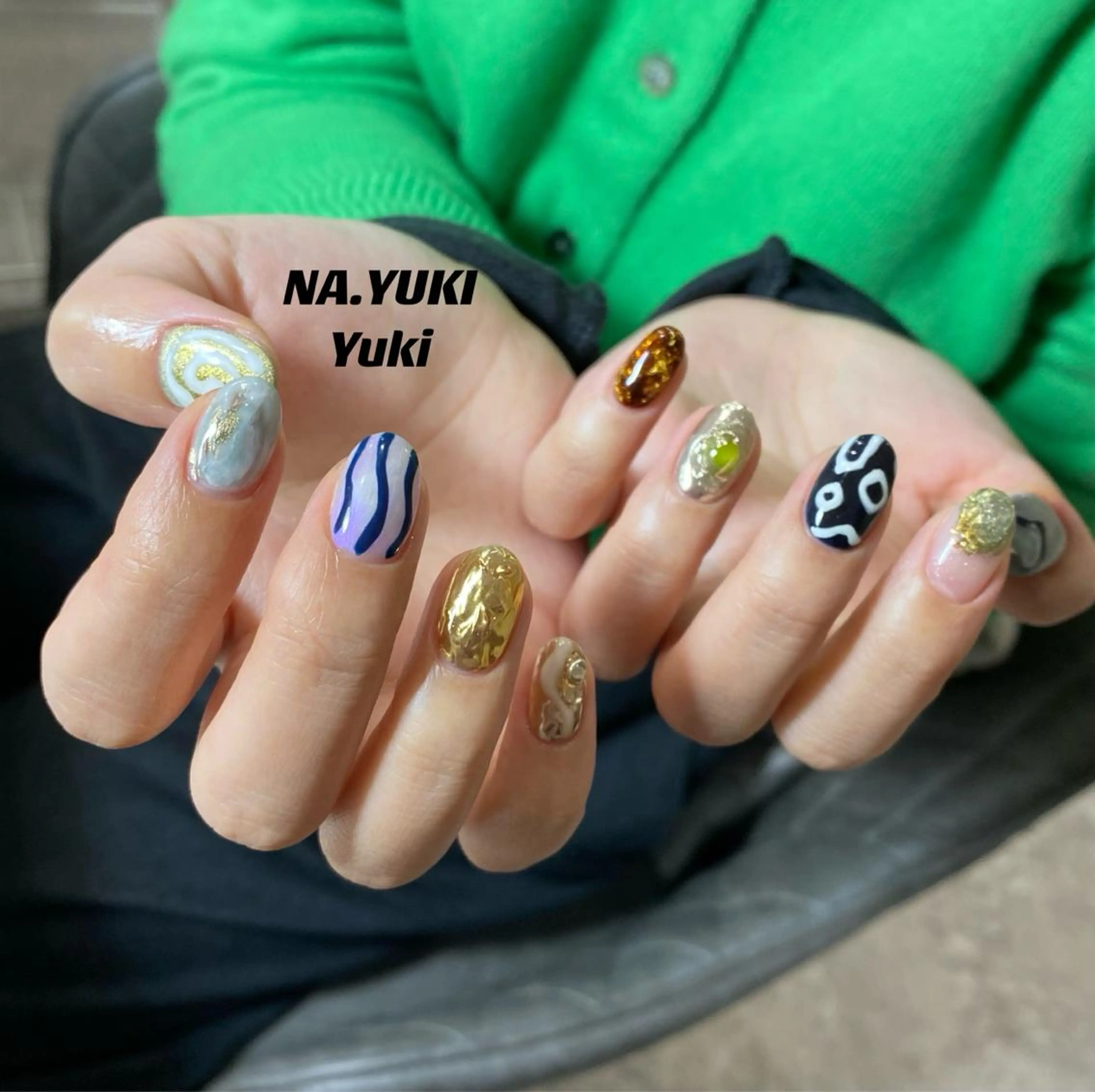 ネイル ハンドネイル ハンドケア ナユキNA.YUKI 池袋店のネイルデザイン