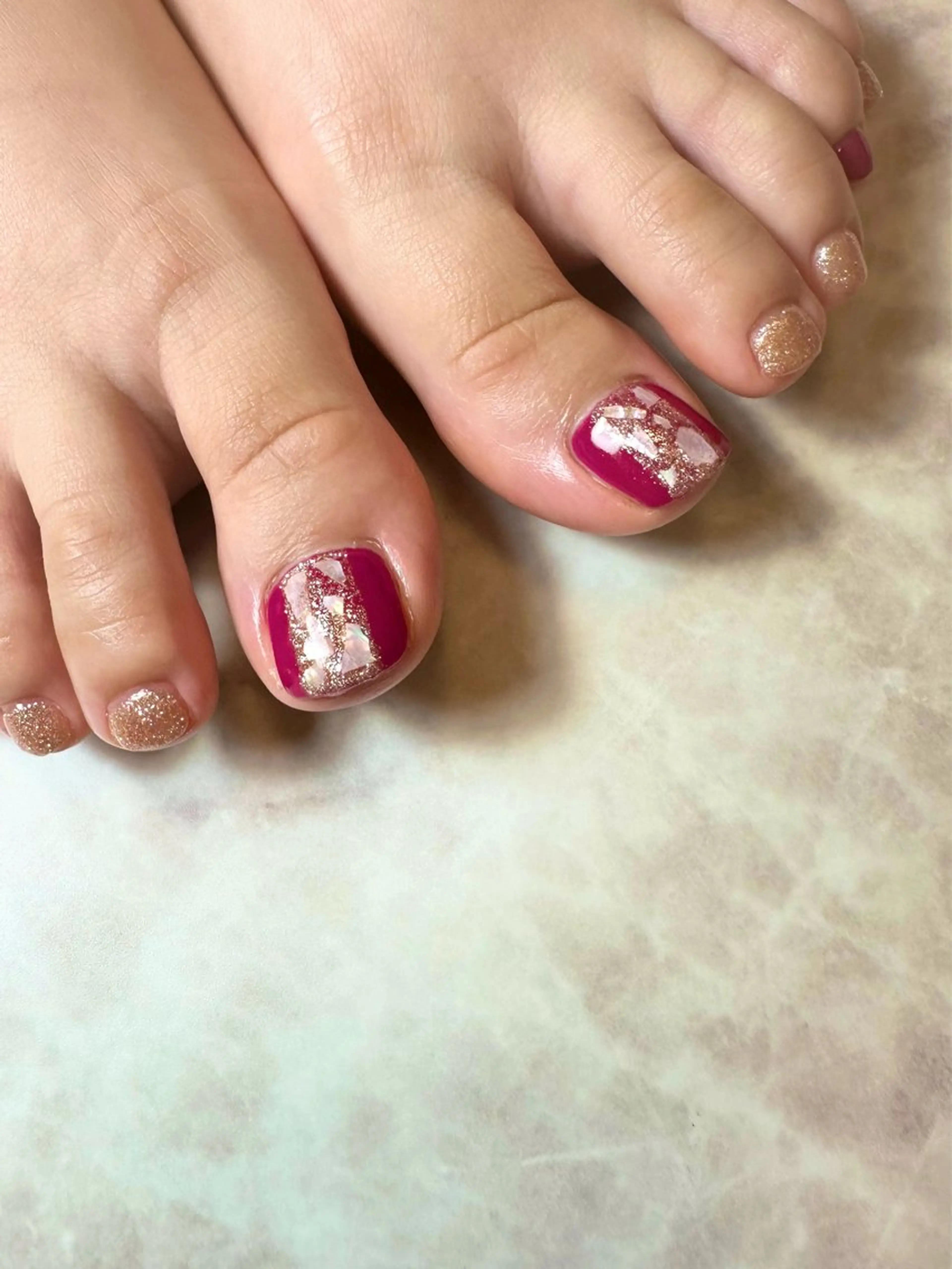 ネイル アートネイル フットネイル 岐南ネイル HATAnailのネイルデザイン