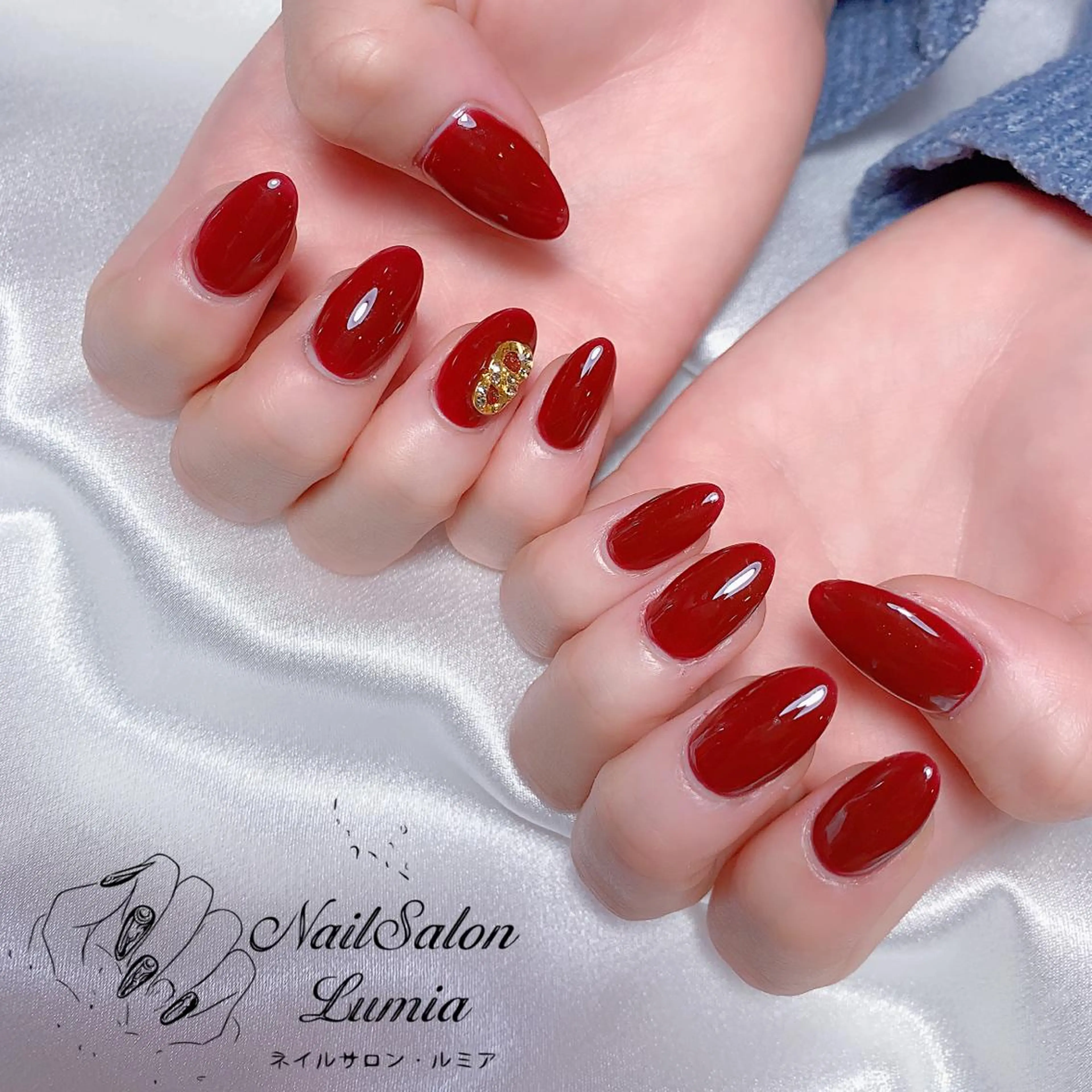ネイル ハンドネイル ネイルサロン ルミア Lumia 店長のネイルデザイン