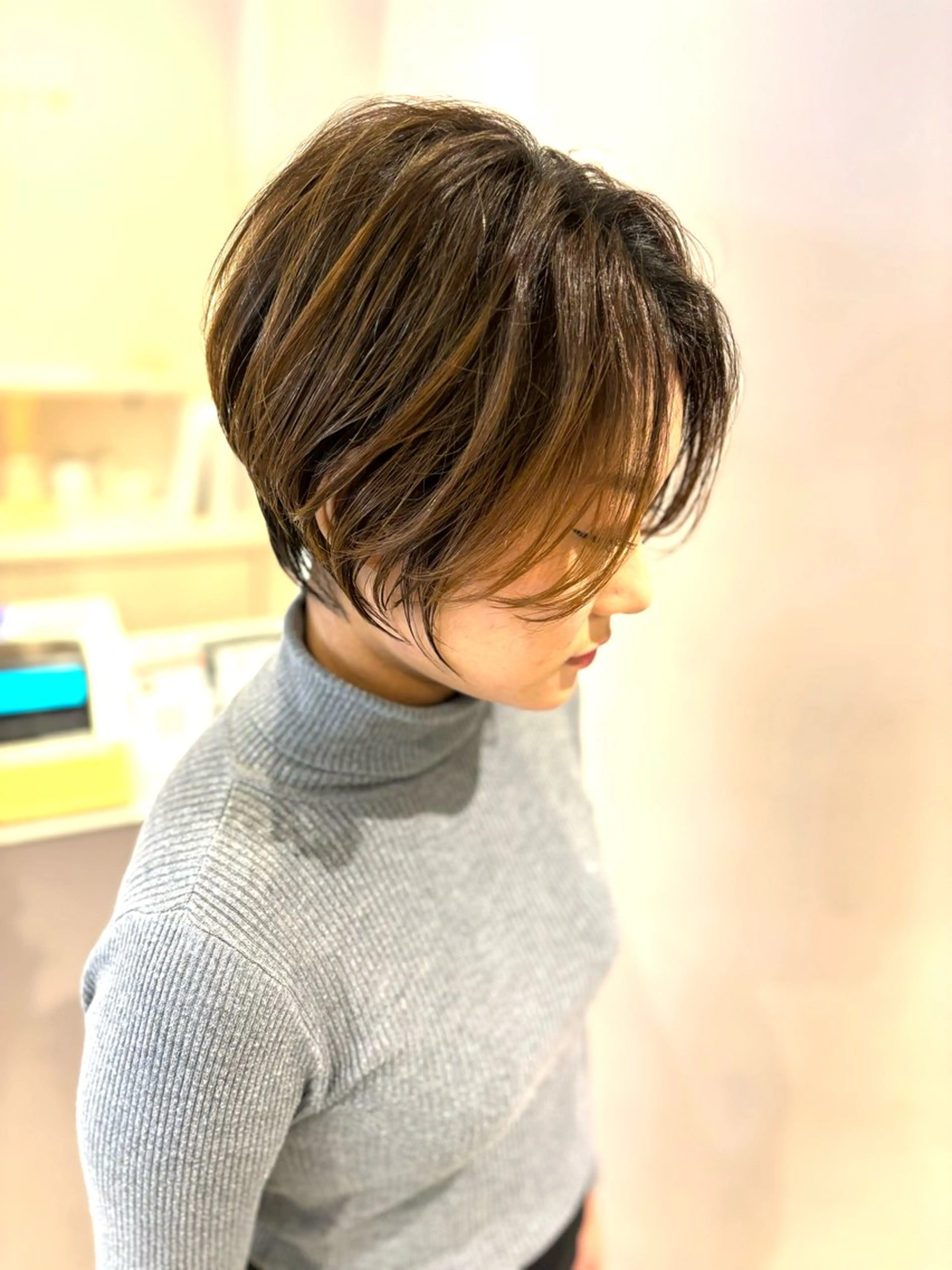 ショート ショートヘア HARUKI  MINATO Japan広島紙屋町店所属・hmj紙屋町店 脊戸智志のヘアスタイル