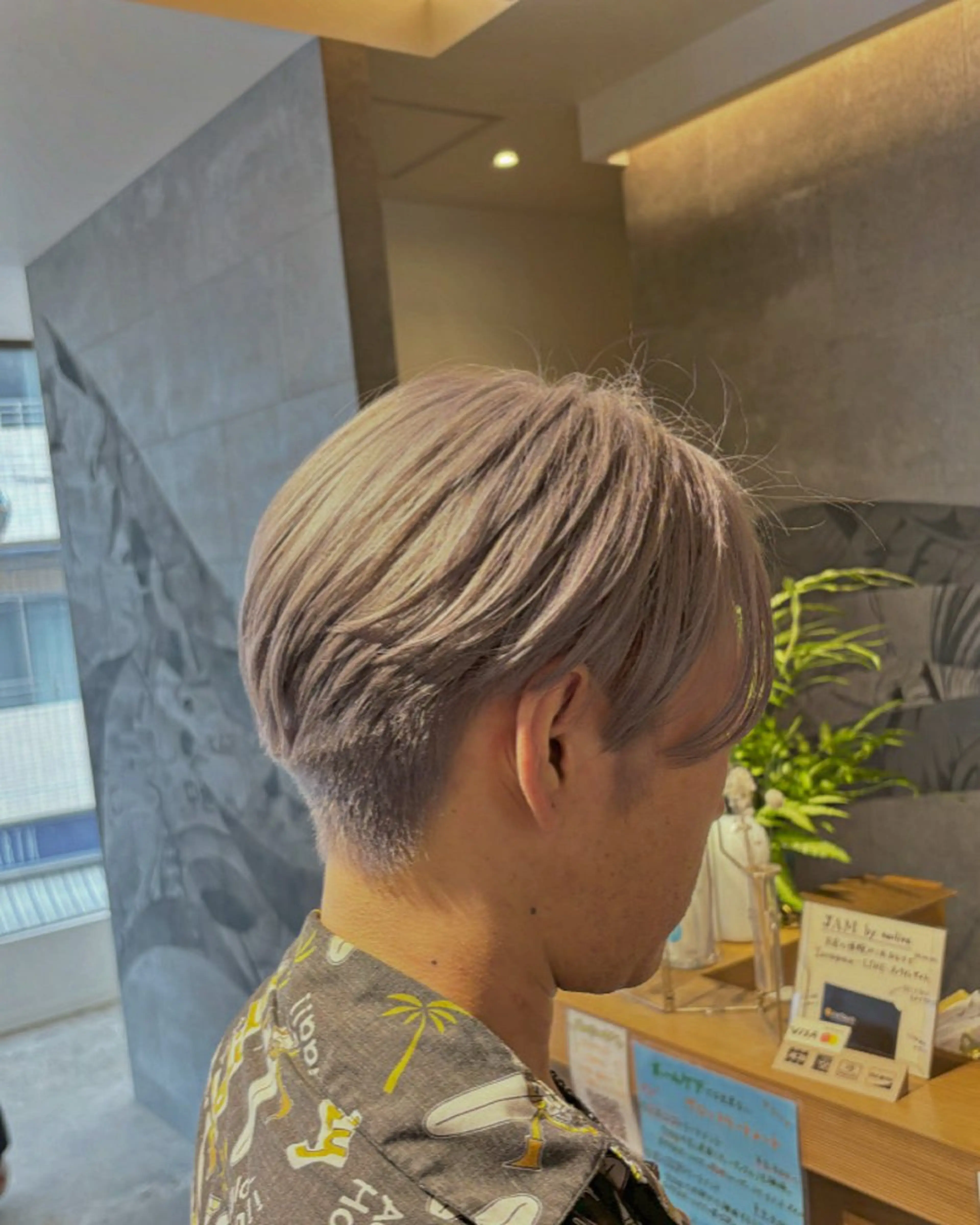 ショート メンズ NATSUMI 🐻‍❄️🤍のヘアスタイル