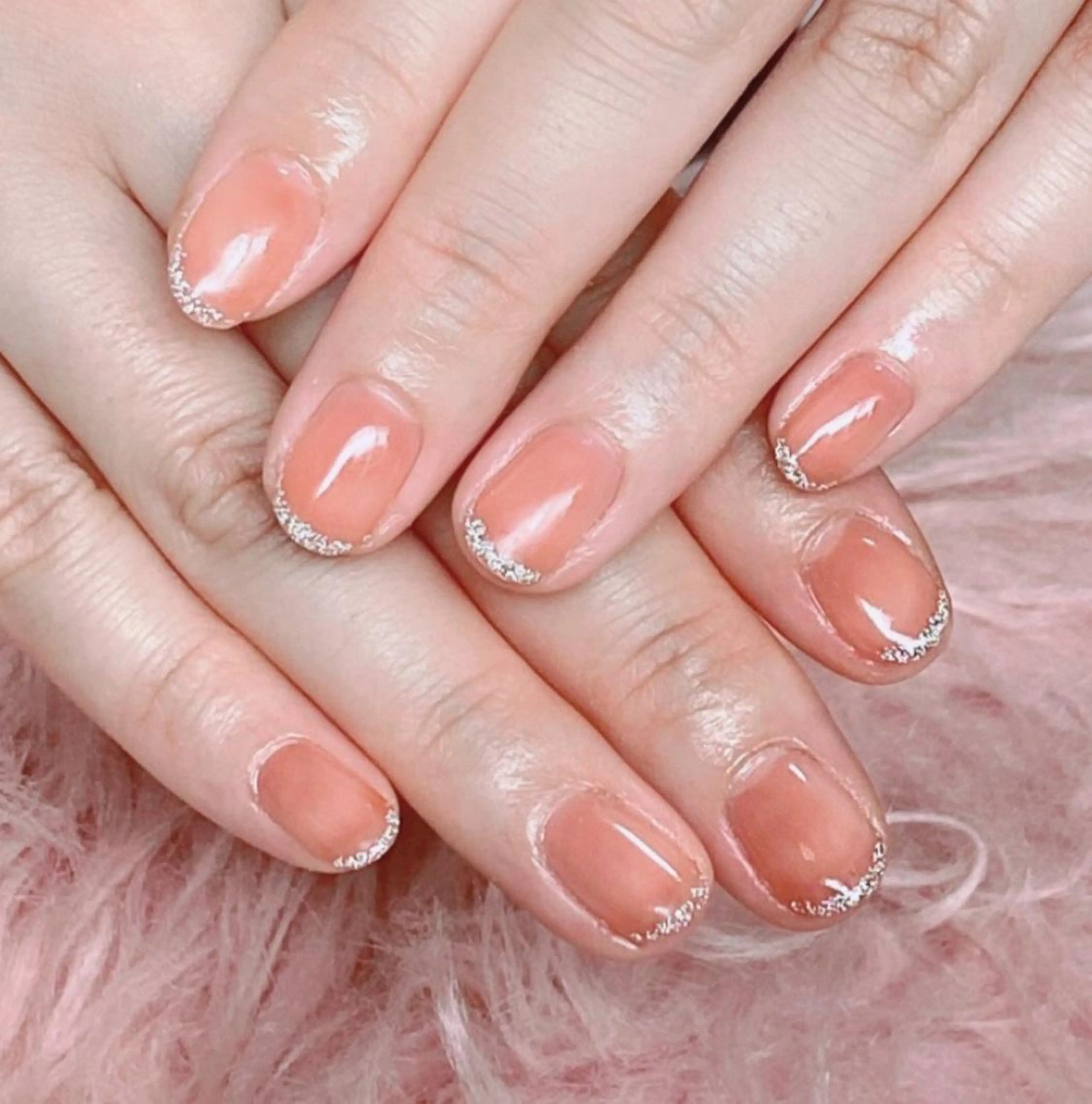 ネイル フレンチネイル ジェルネイル HandSnail自宅サロン所属・HandSnail 座間自宅ネイルサロンのネイルデザイン