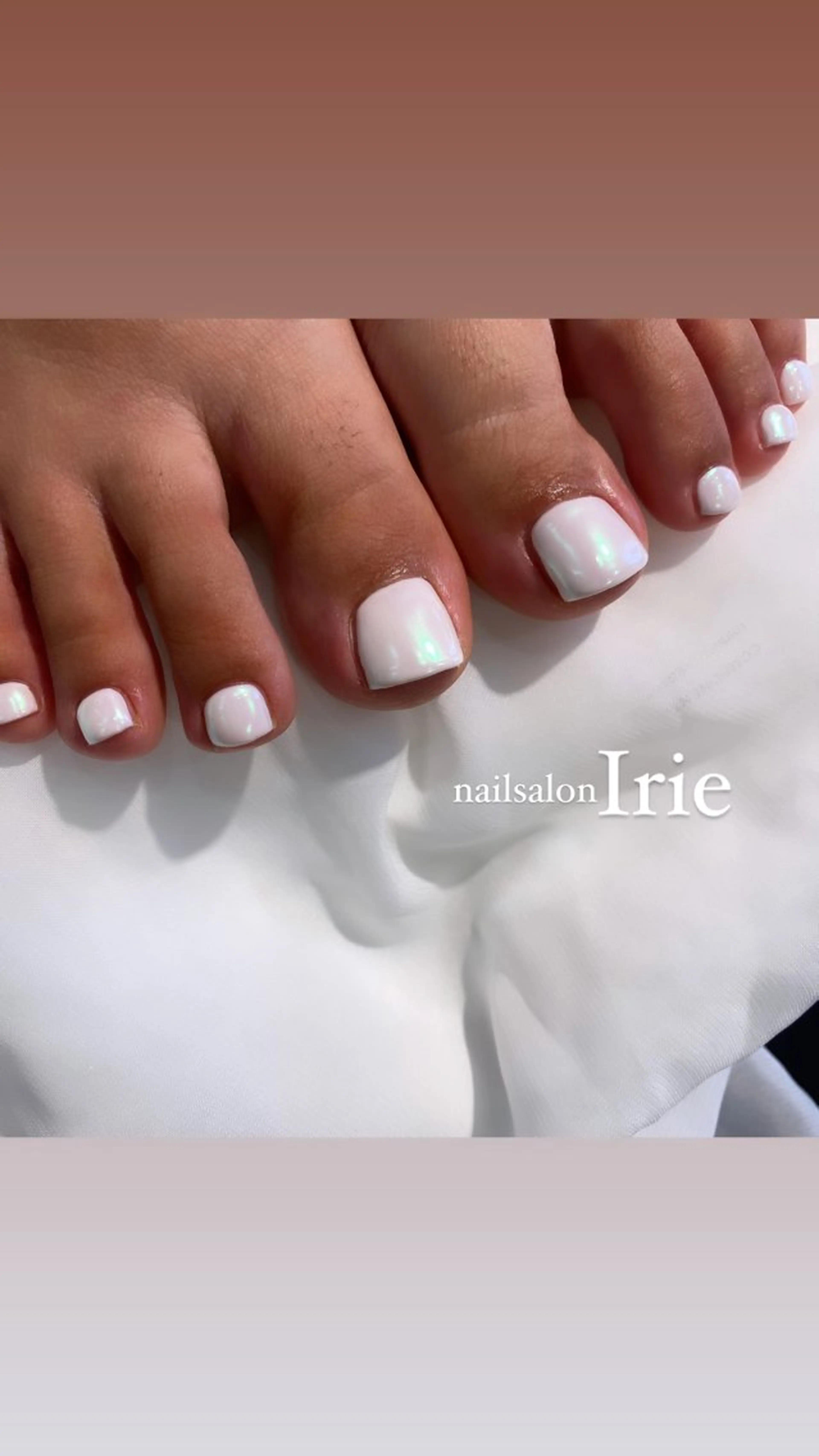 ネイル フットネイル 清水 絵里奈のネイルデザイン