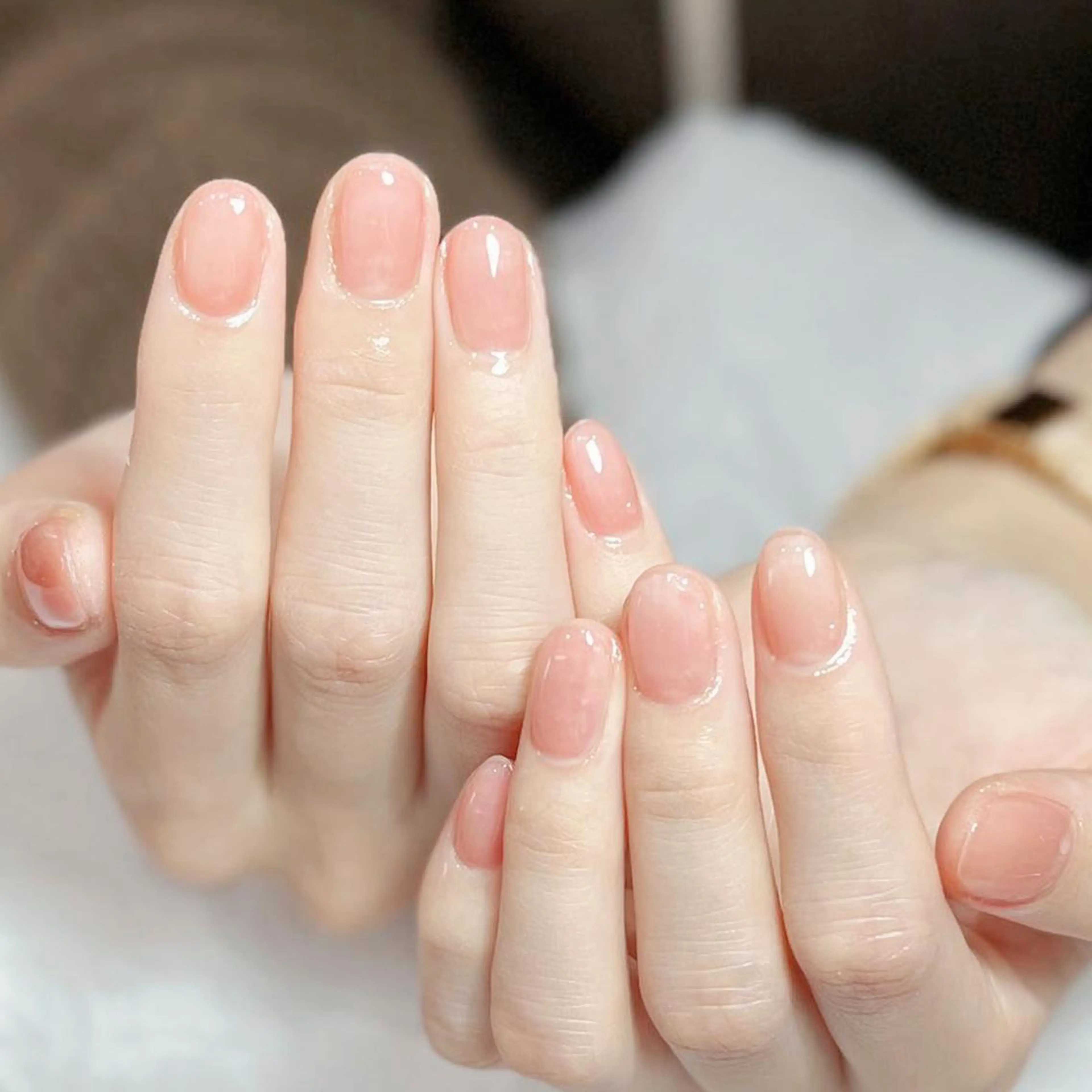 ネイル ワンカラーネイル YUKI_ Monster💟のネイルデザイン