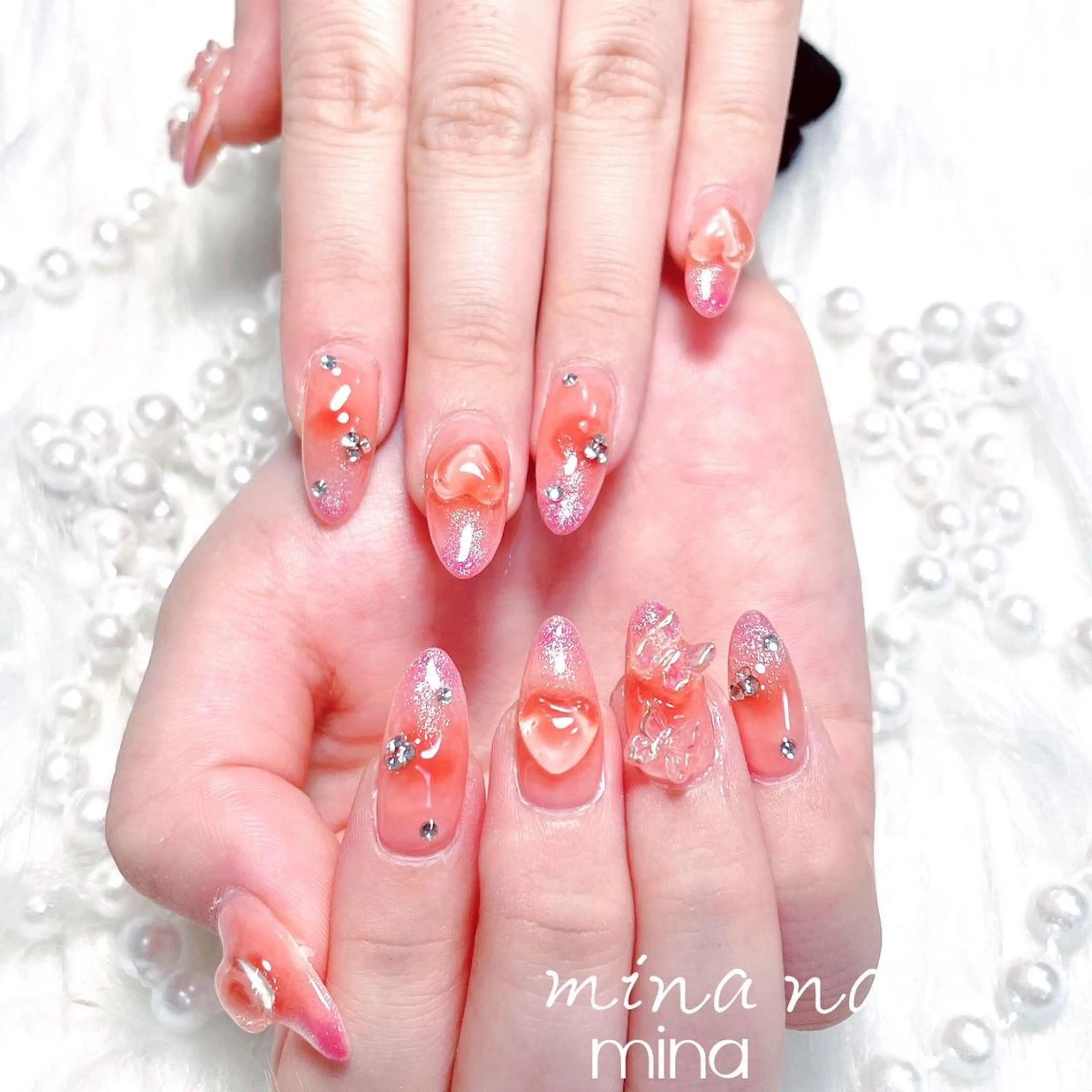 ネイル 🎀まゆ 🪽🐾のネイルデザイン