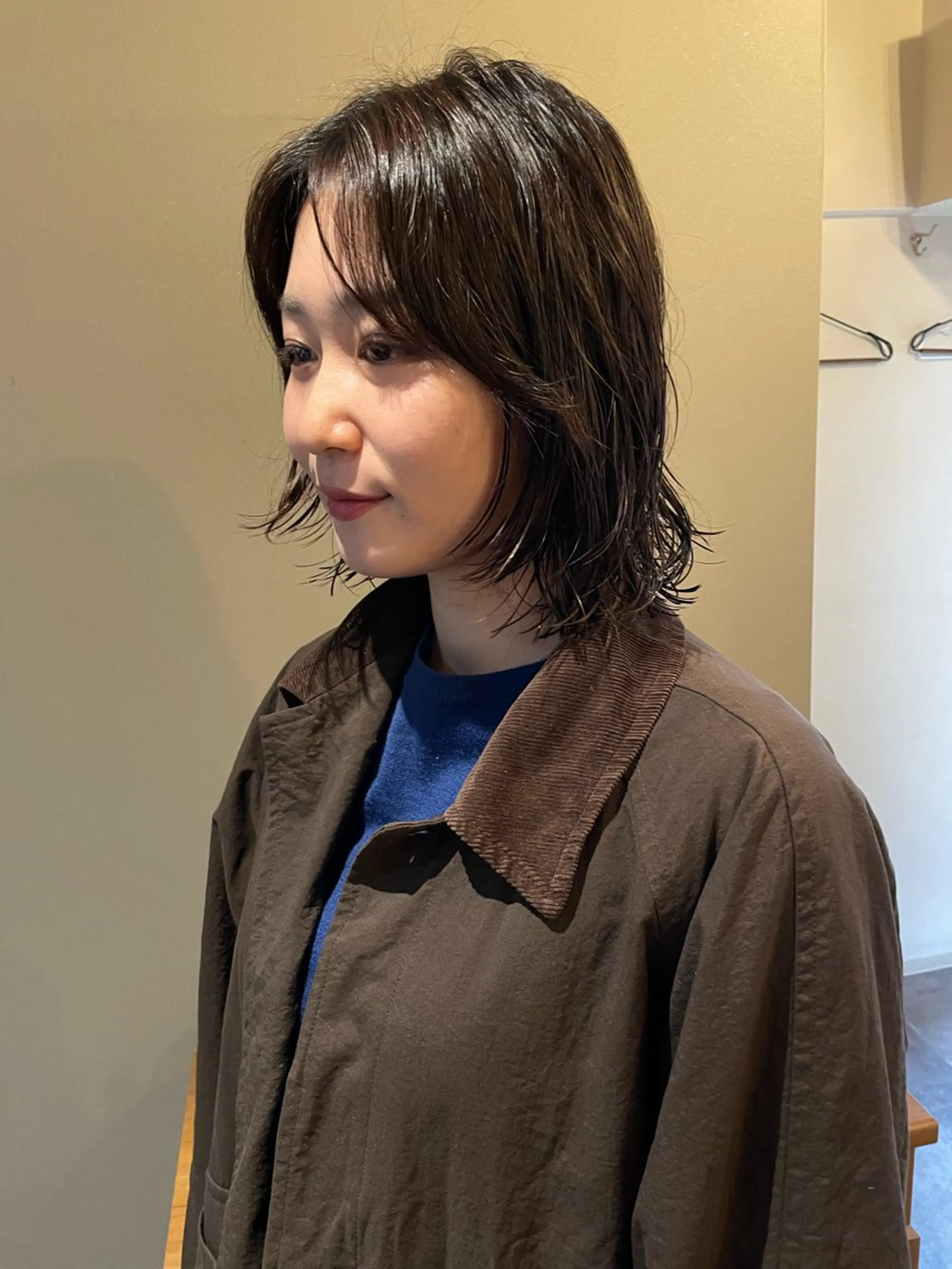 ショート パーマ 土川 陽菜のヘアスタイル
