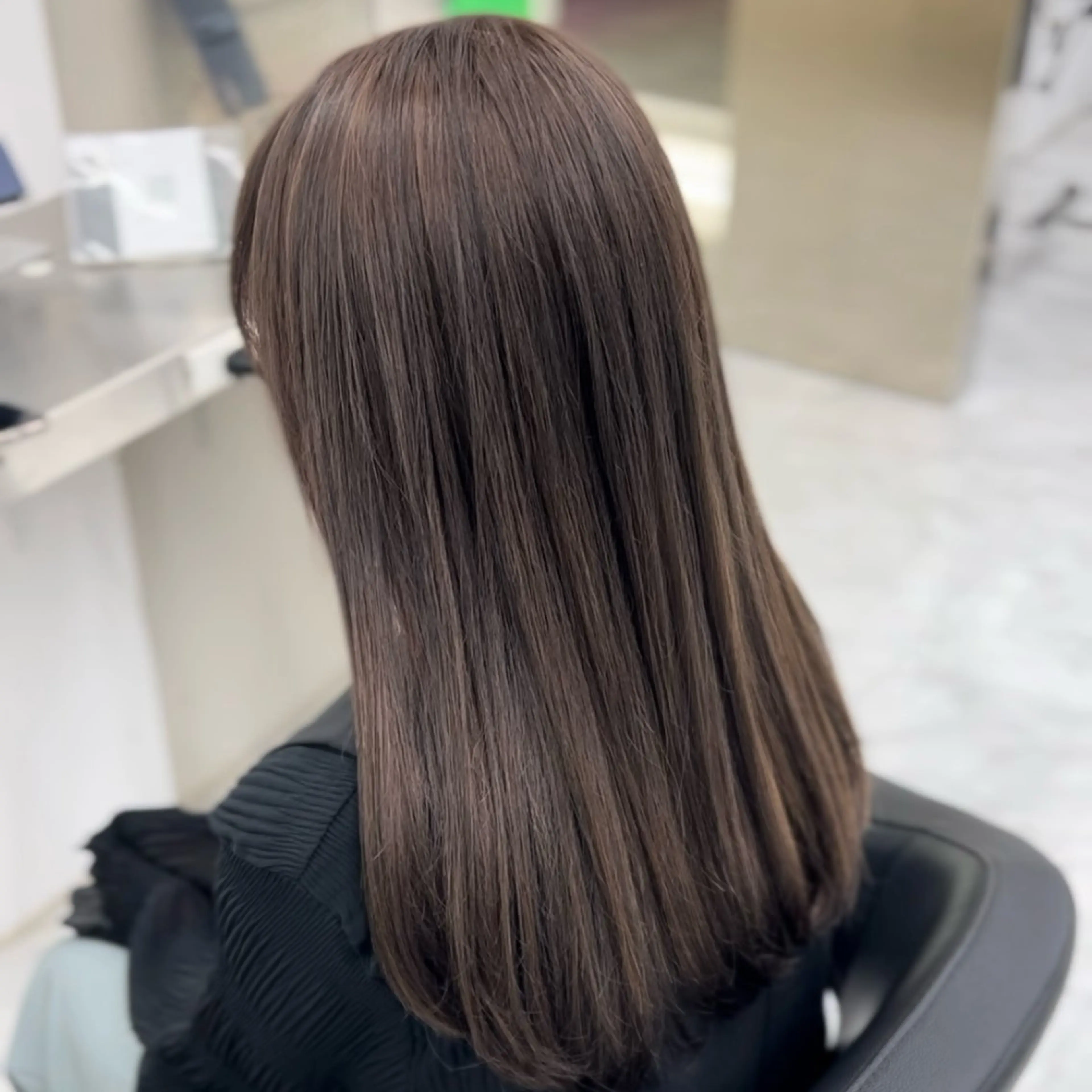 ロング カット ヘアカラー トリートメント GO TODAY 原宿Verno店所属・韓国系支持率No.1 レイヤー特化/きょうのヘアスタイル