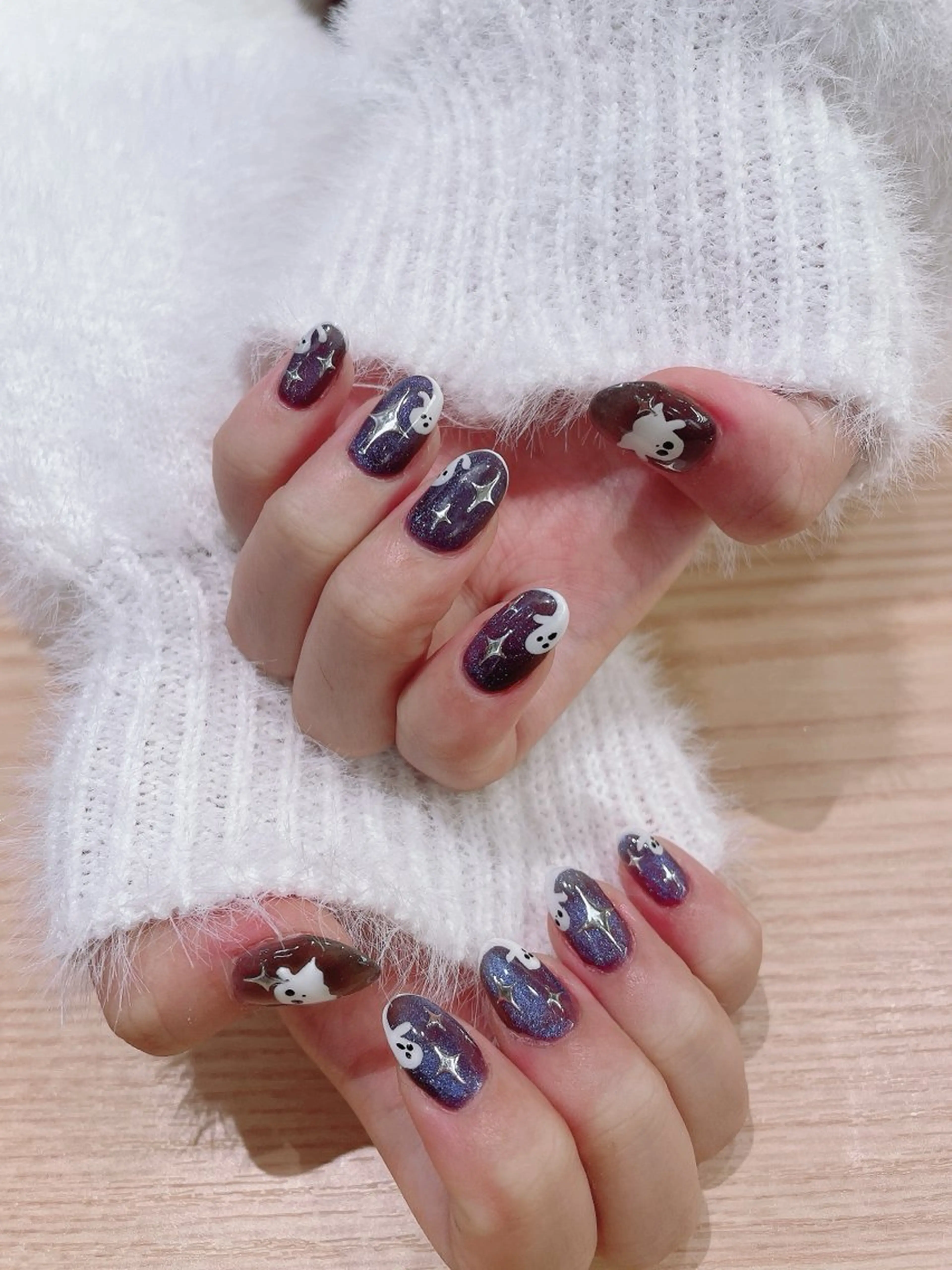 ネイル ハロウィン 持ち込み スウィーティ ネイル スタジオ所属・泉 ココのネイルデザイン