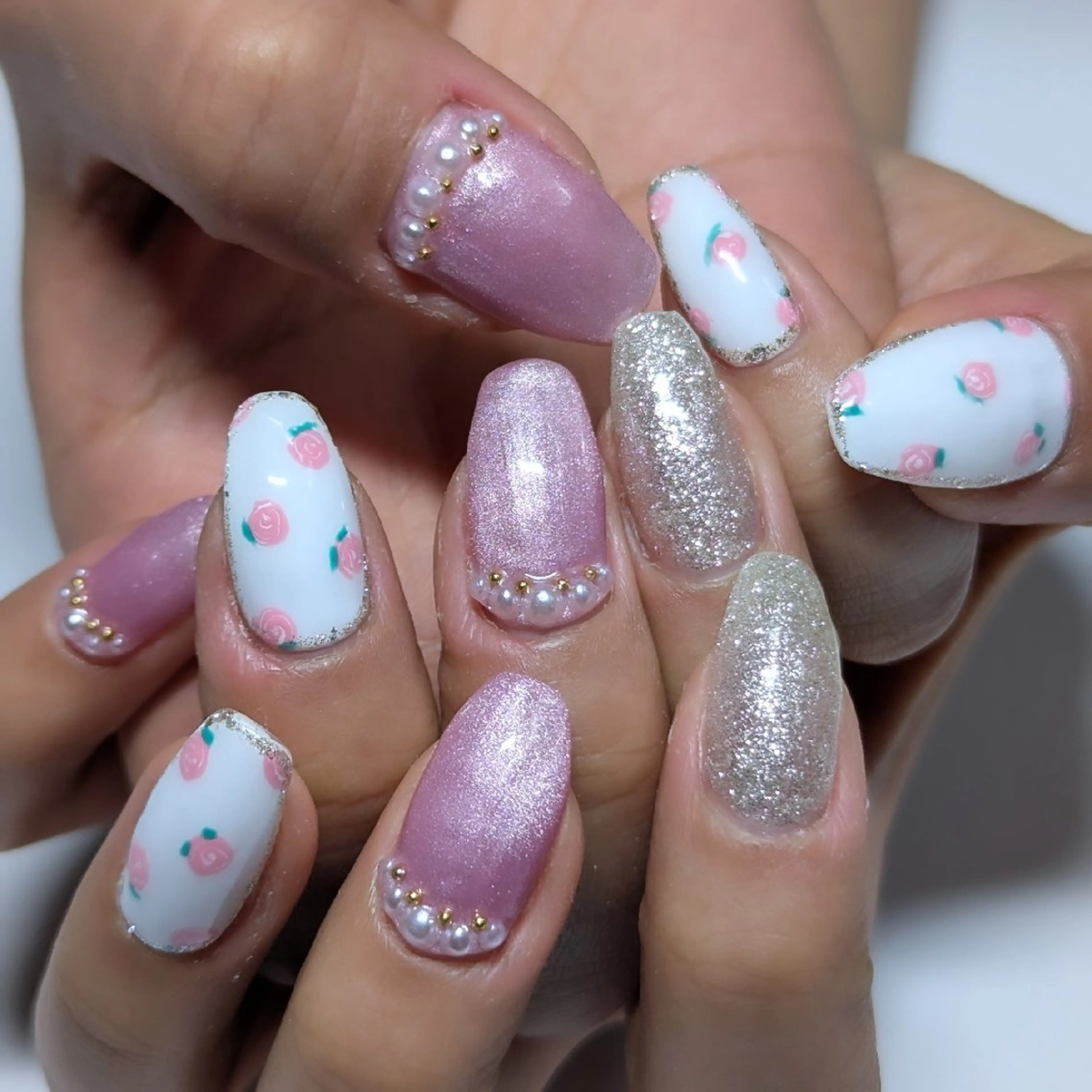 ネイル 長さ出し ハンドネイル KANON所属・☆ KANON☆のネイルデザイン