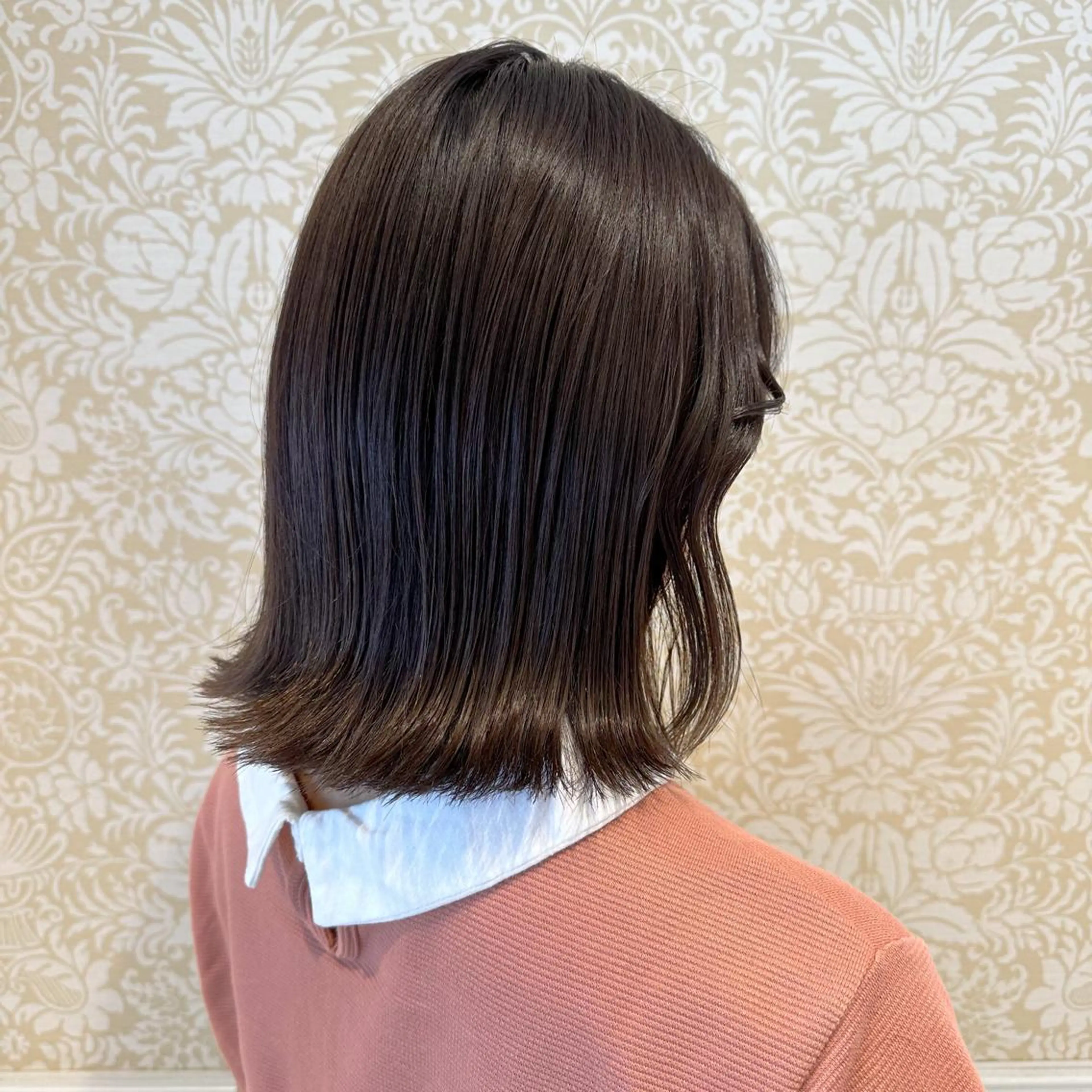 ミディアム カラー 暖色系カラー🍊 オオネヨシナリのヘアスタイル