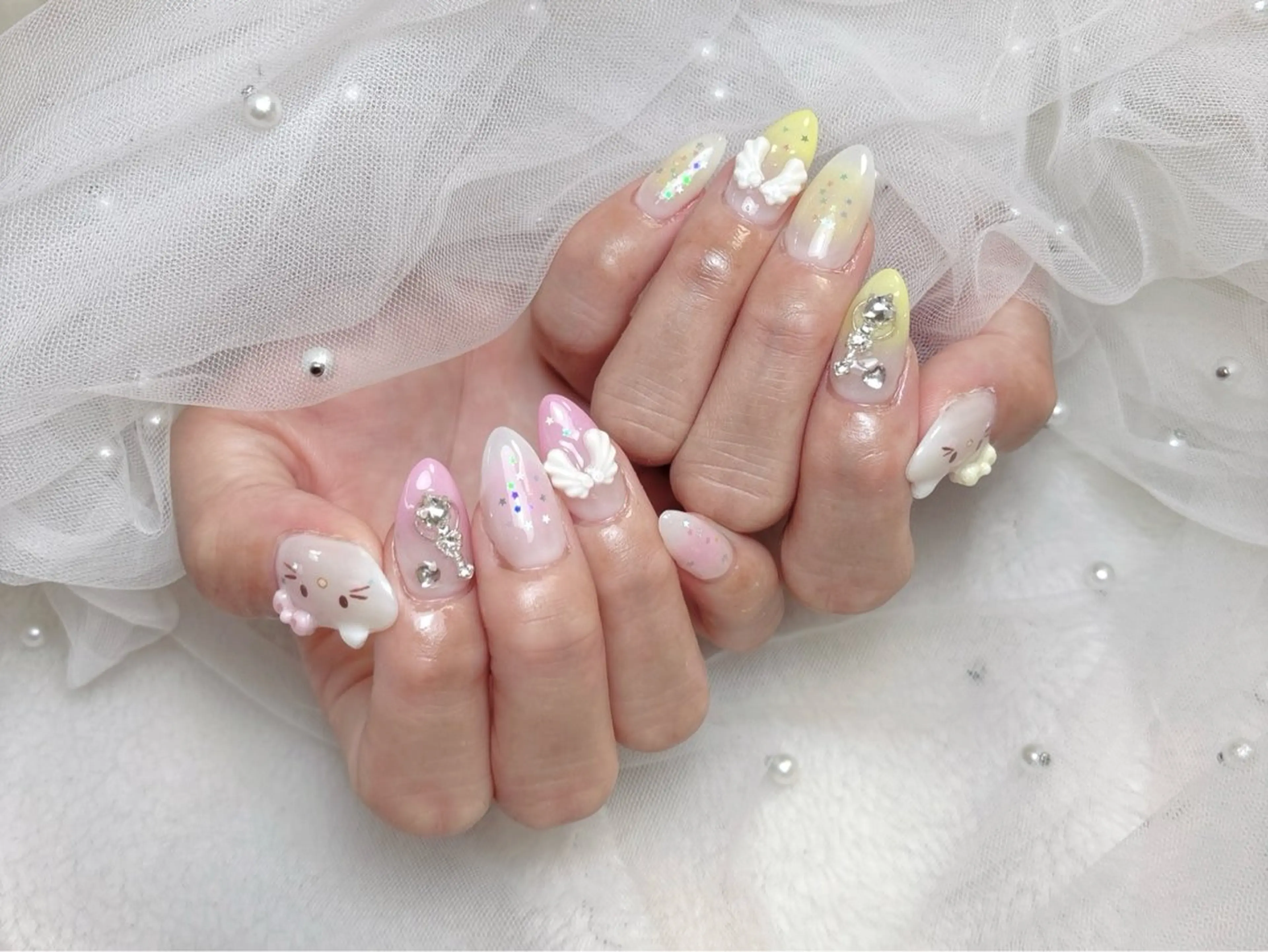 ネイル ハンドネイル ハンドケア R1🎀Nail💕 池袋東口店のネイルデザイン