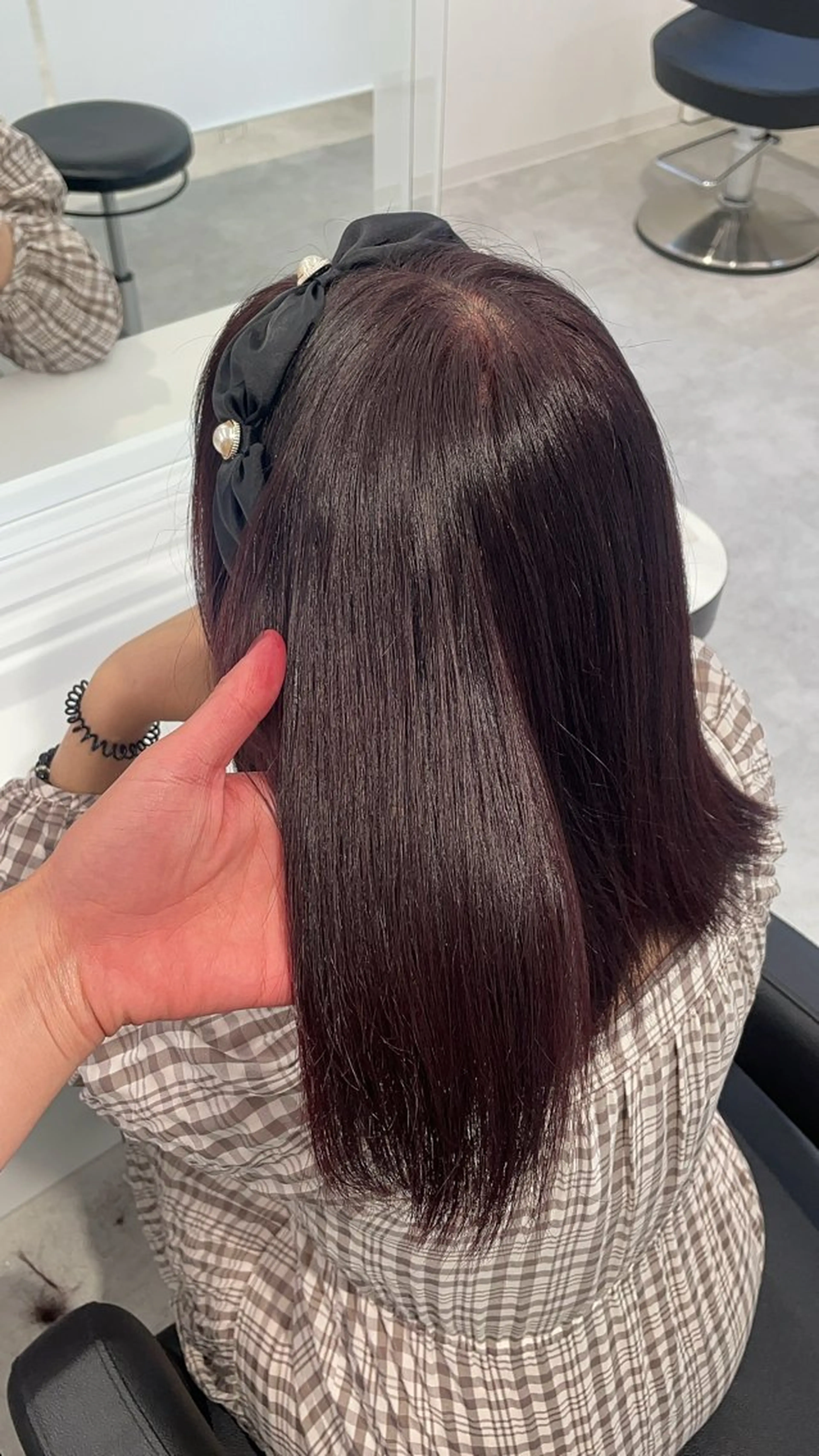 ロング カラー エフェクトブリーチ／ レイヤーカット／翔のヘアスタイル