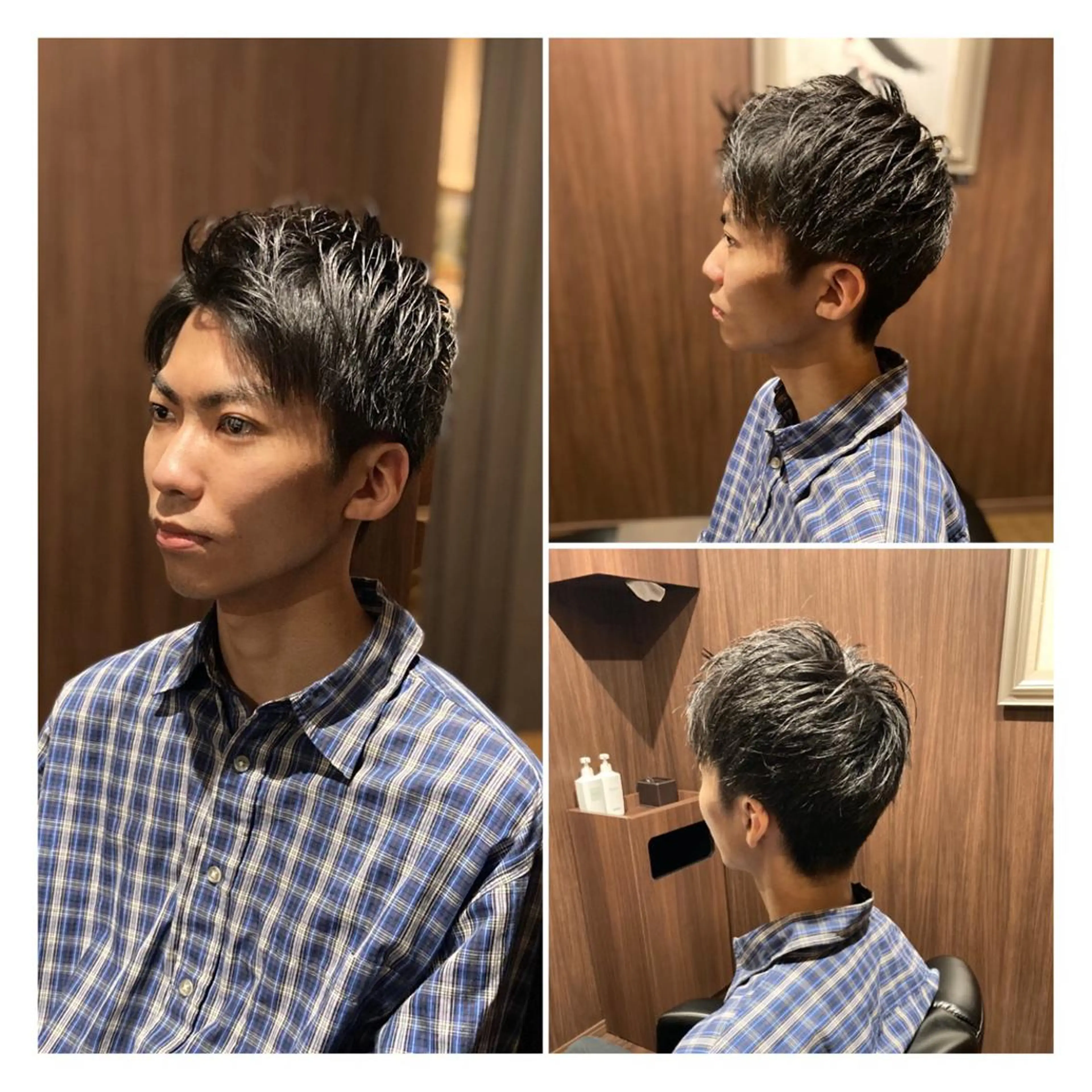 メンズカット＋シャンプーセットの写真