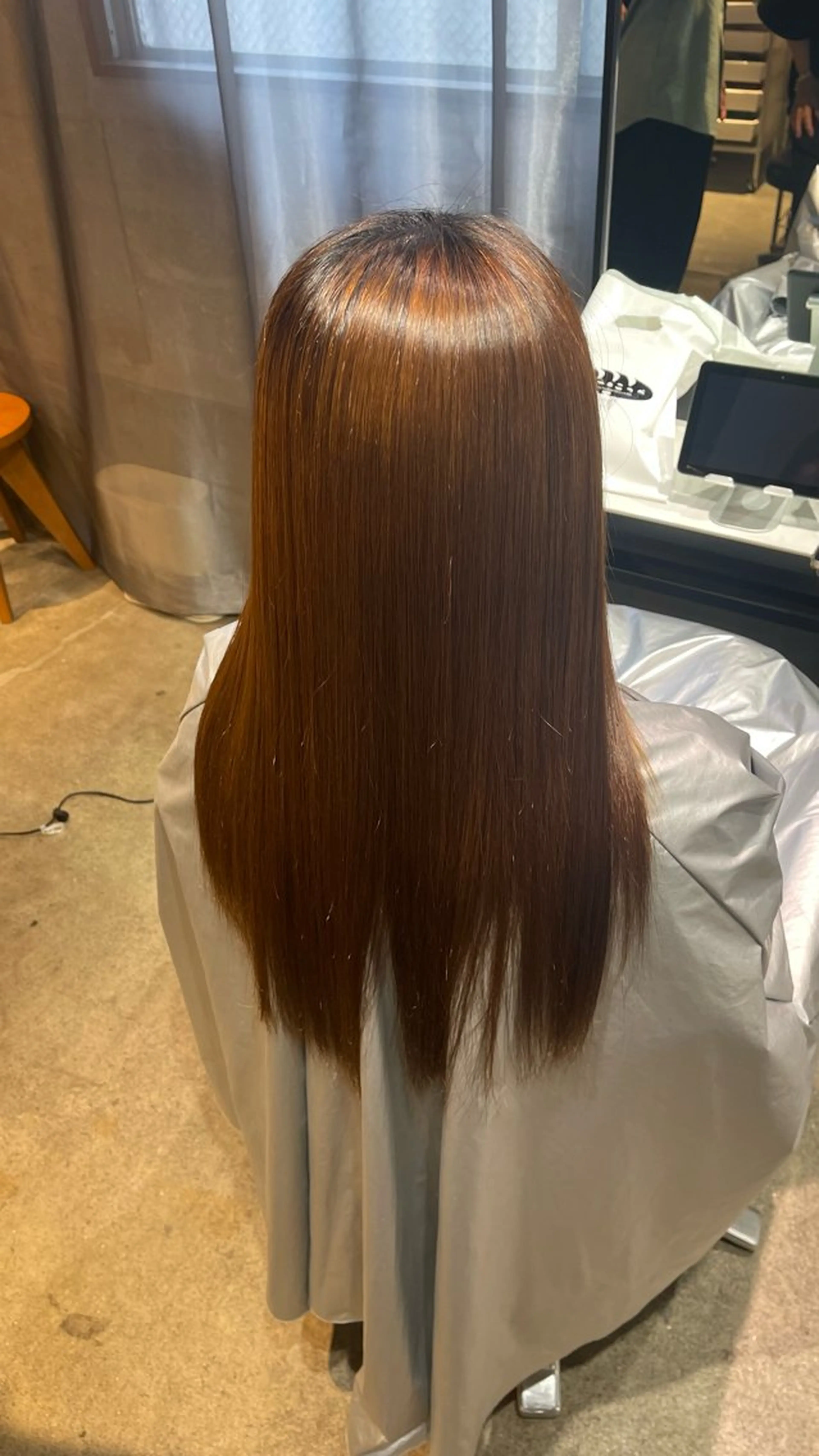 ロング 髪質改善 縮毛矯正 トリートメント AKALA  HAIR Laule'a所属・鶴野 響斗のヘアスタイル