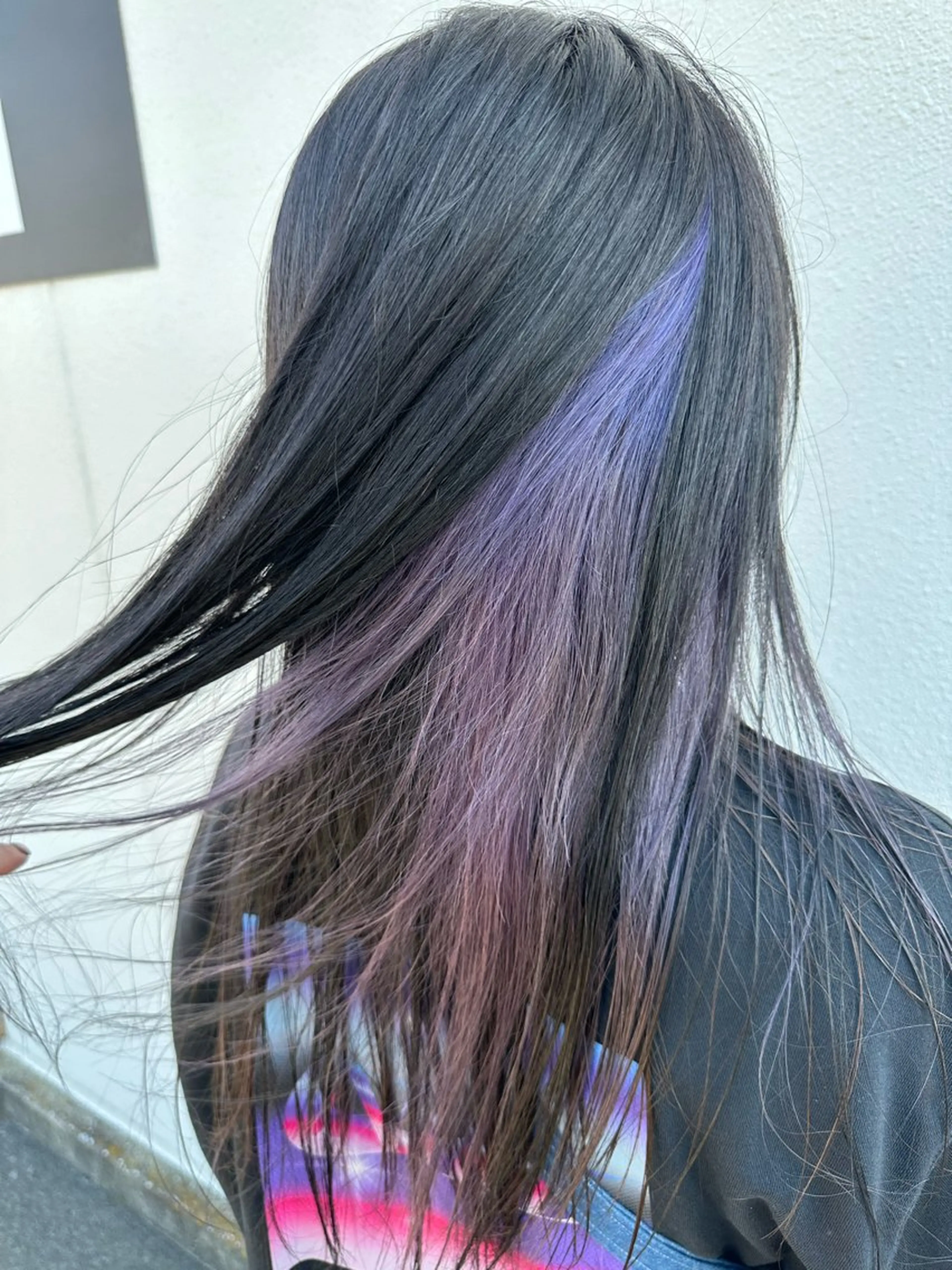 ロング カラー 小顔ボブ/お悩み解決 /ボブパーマ/とういのヘアスタイル