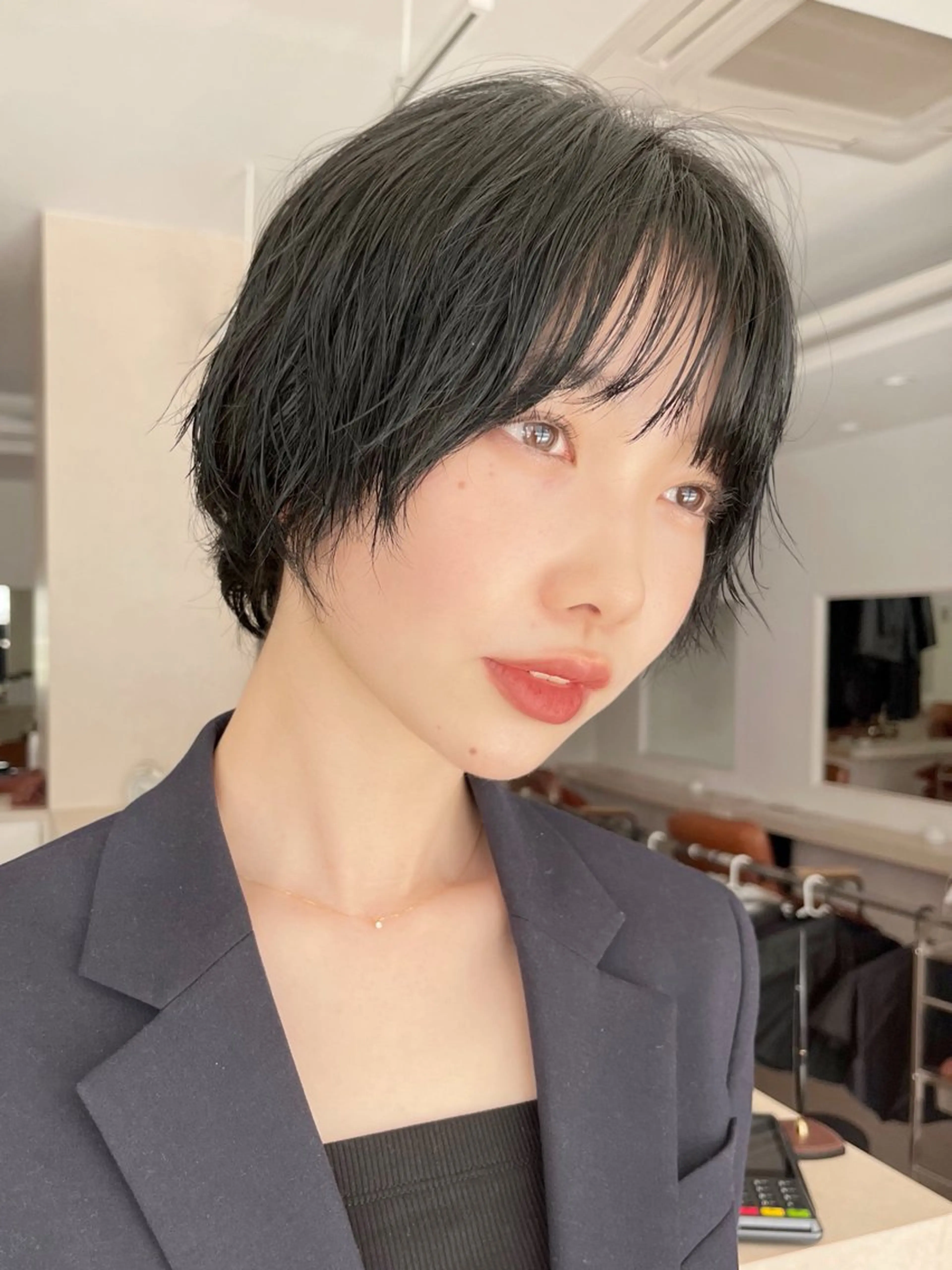 ショート 阿久津真衣 似合わせカットのヘアスタイル