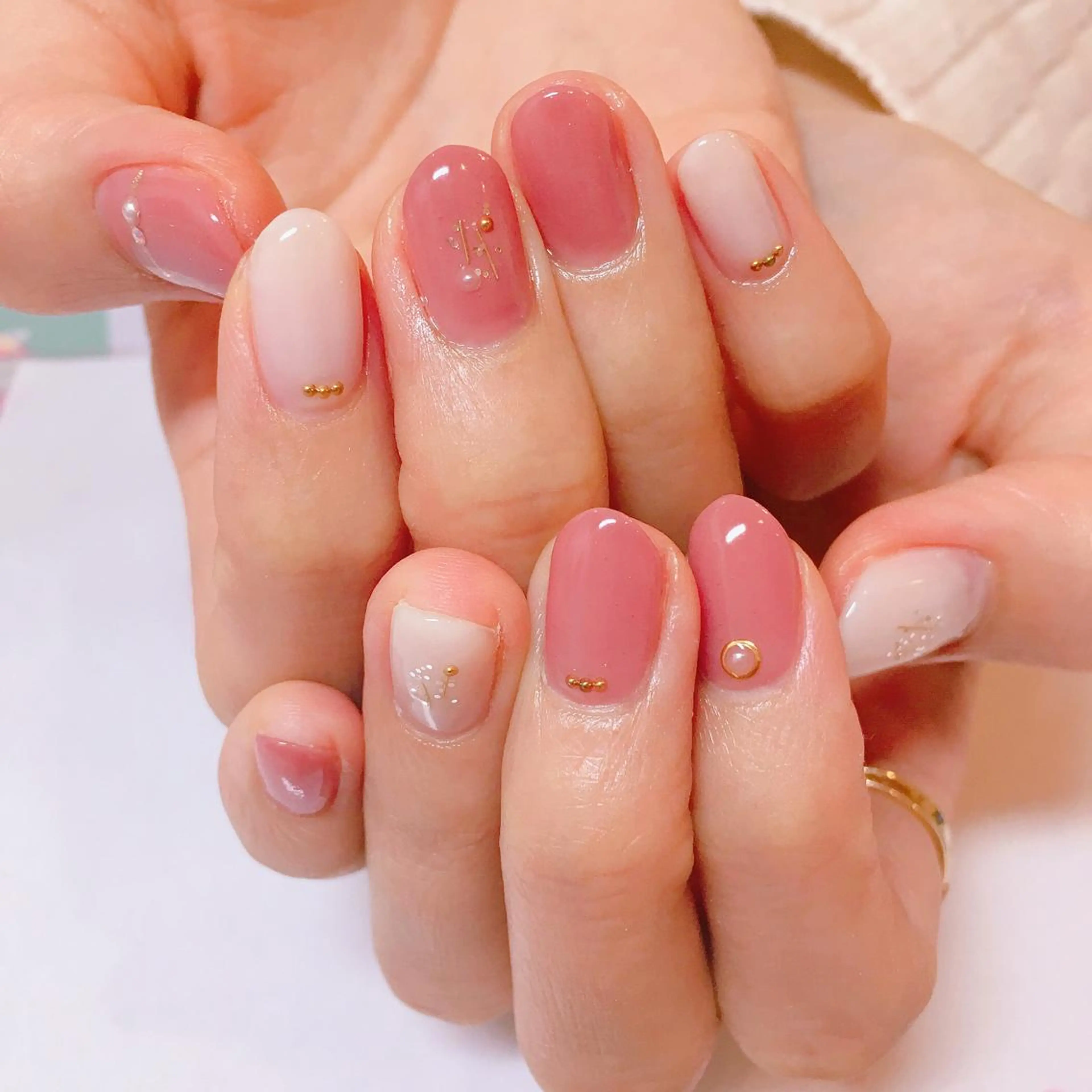 ネイル La neige* yuki 🥯🍑のネイルデザイン